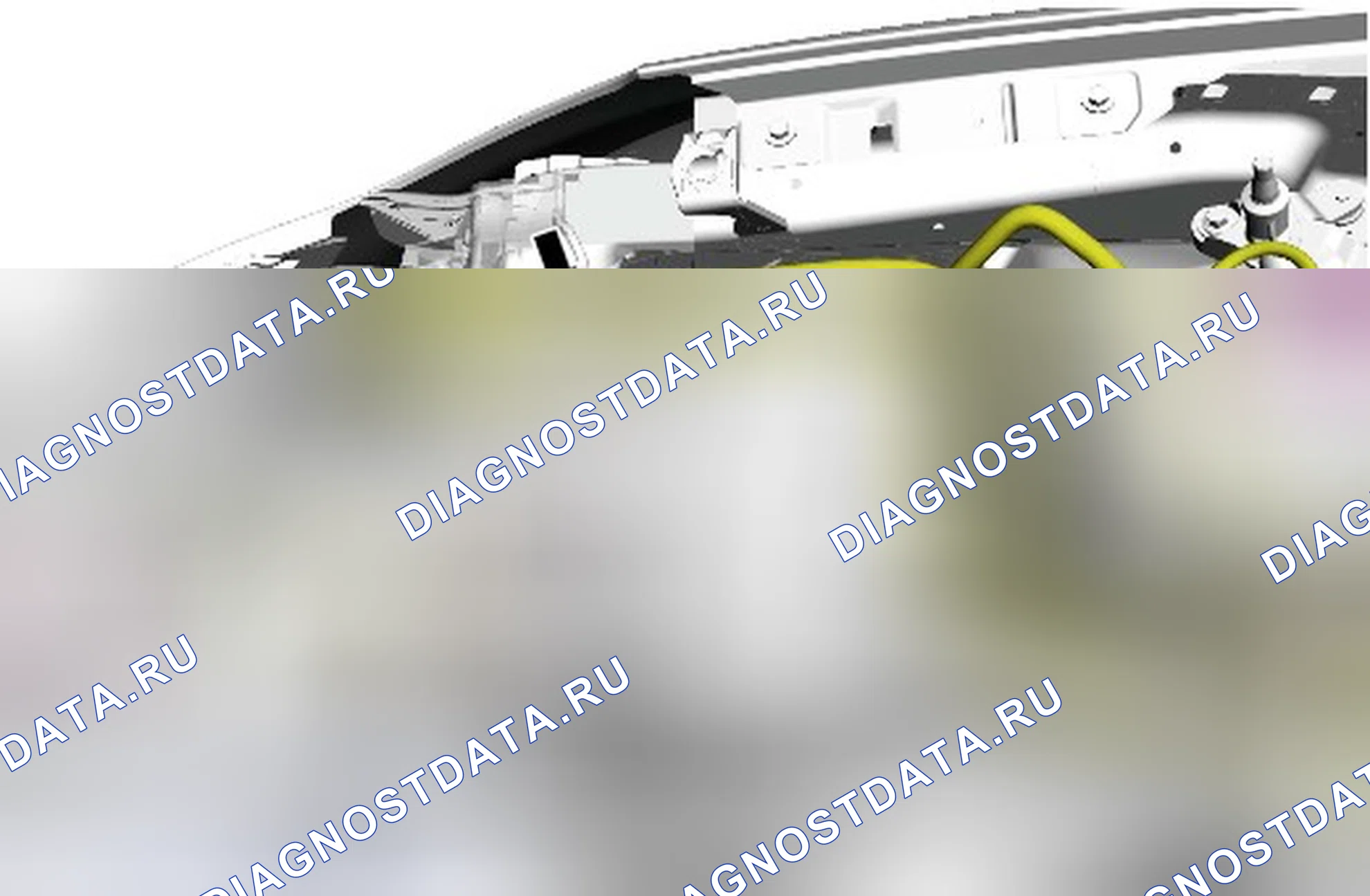 Как снять и установить жгут электропроводки моторного отделения. Ford S-MAX I