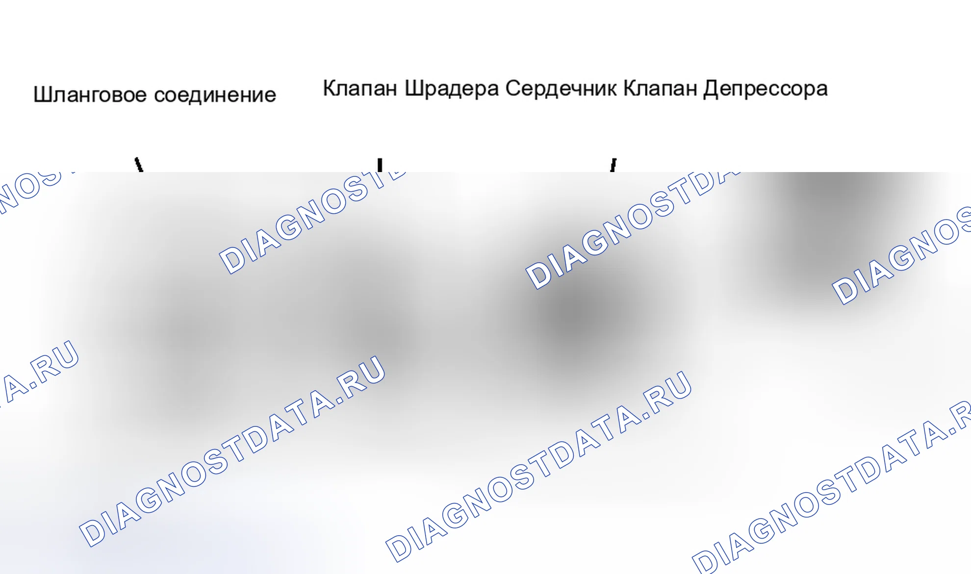 Рис. 10: Сервисный клапан Шрадера (показано расположение компрессора). Hyundai ix20 I