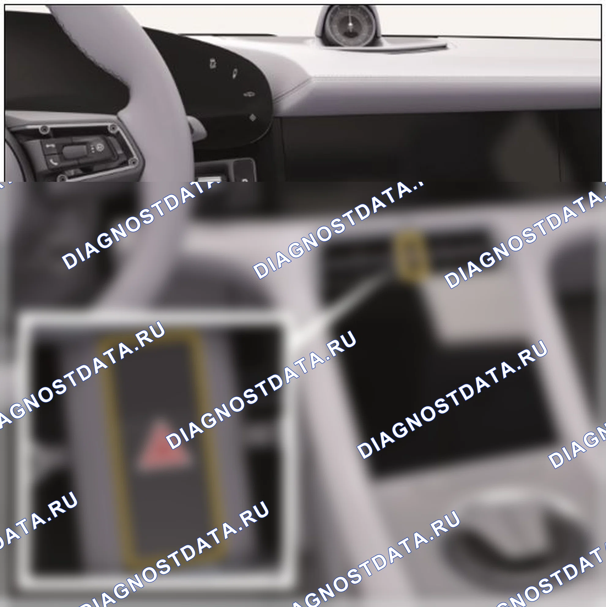 Кнопка аварийной световой сигнализации. Porsche Taycan J1