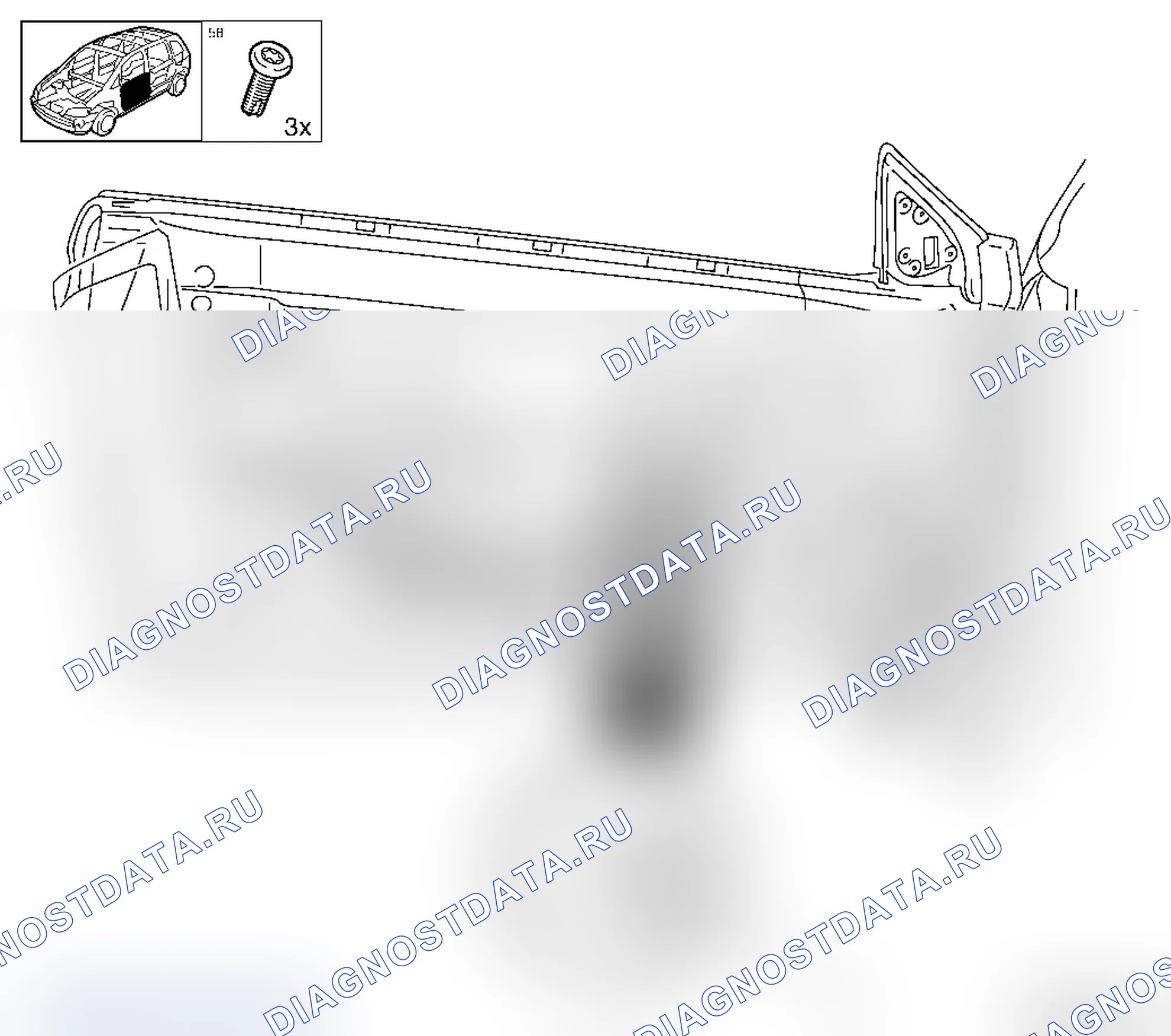 Регулировка подъемного окна впереди - L67. Opel Astra H