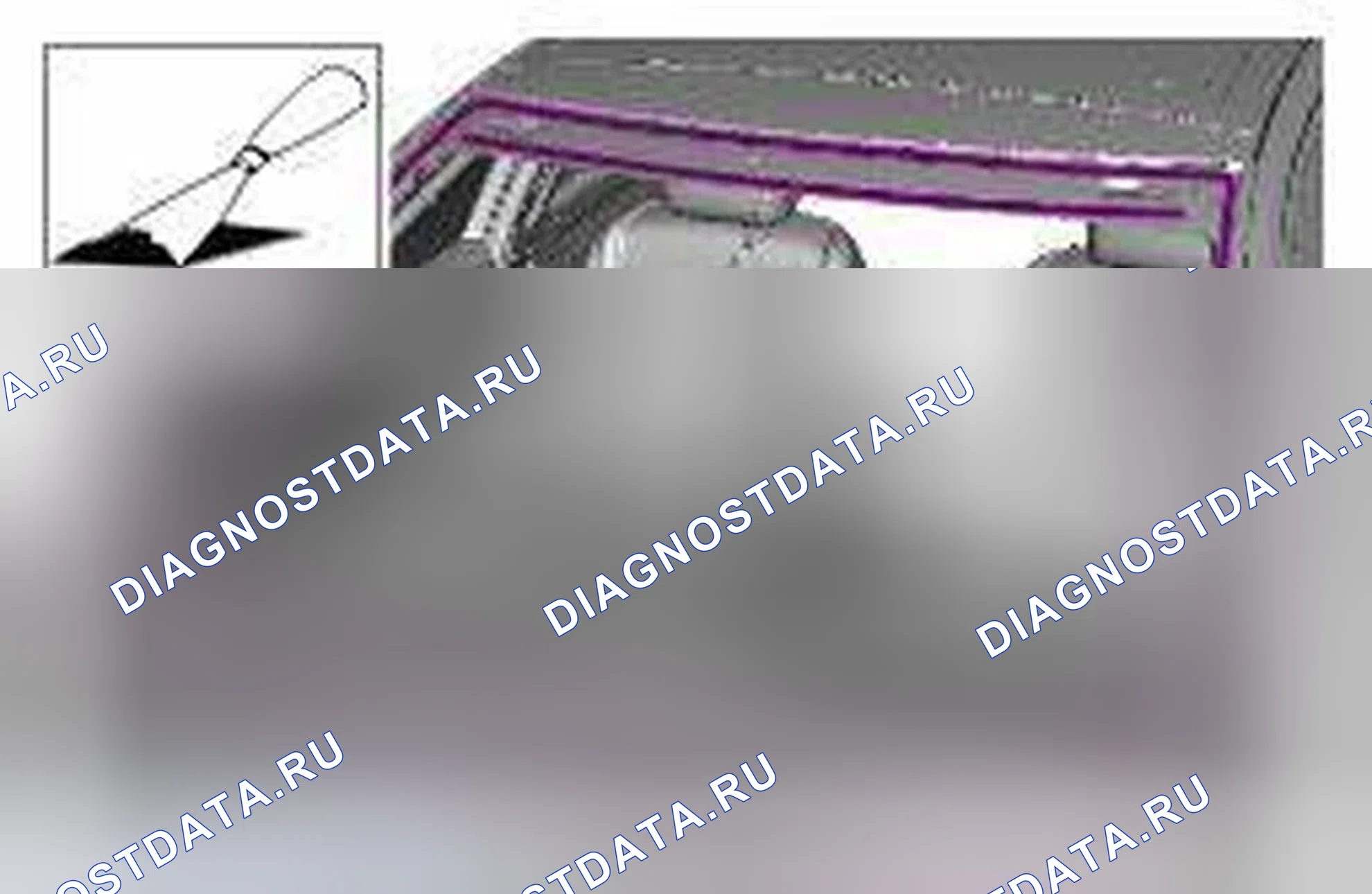 Рис. 100: Установка. Jaguar XJ X351