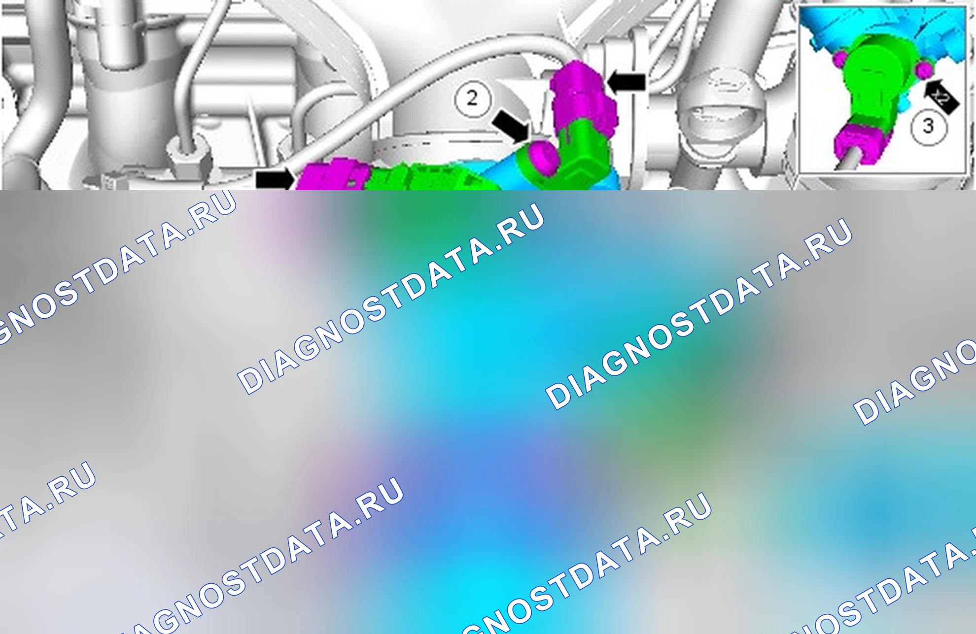 Как снять и установить заслонку воздухозабора. Ford Mondeo IV рестайлинг