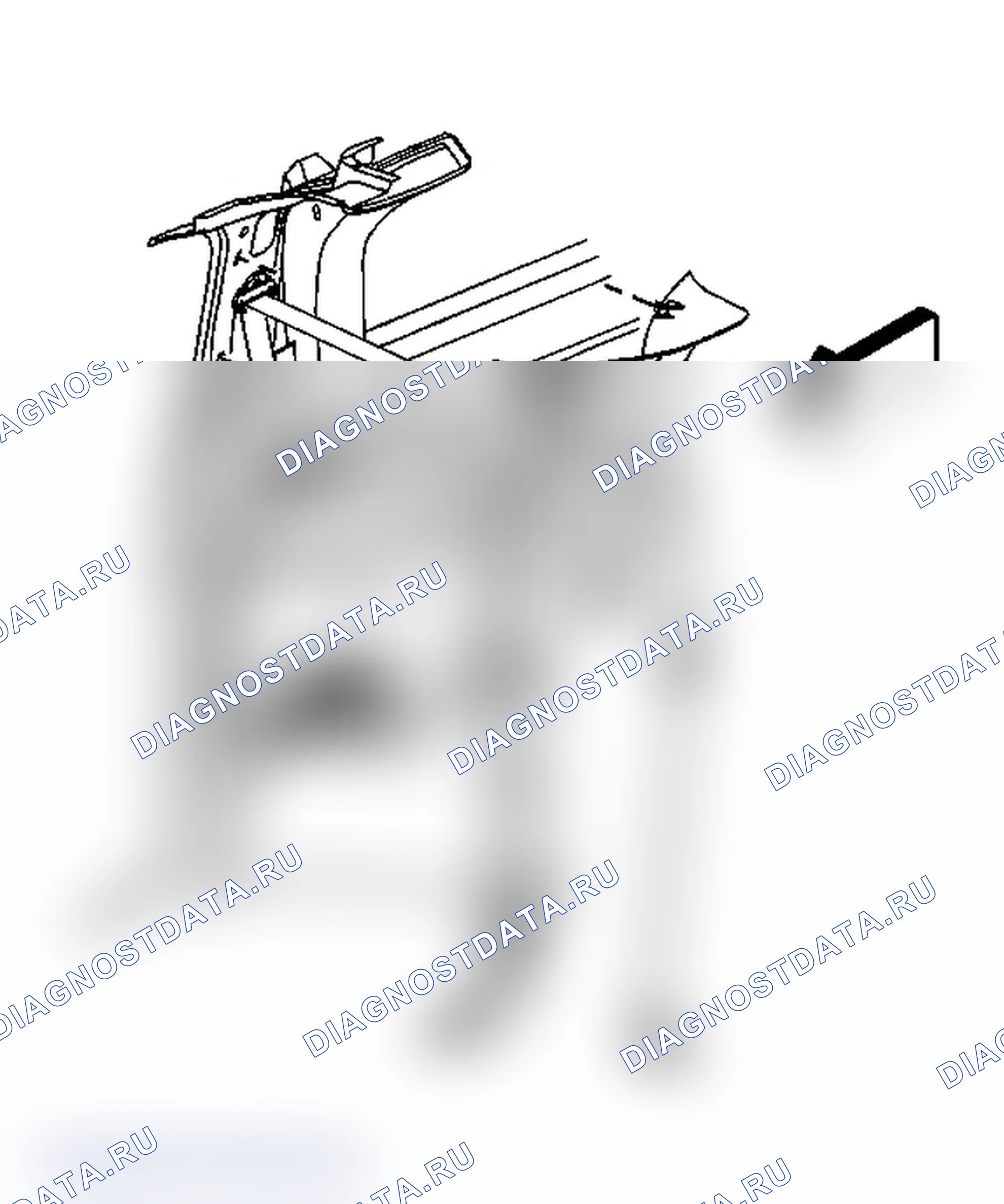 Рис. 8: Порядок демонтажа. Chevrolet Tahoe II
