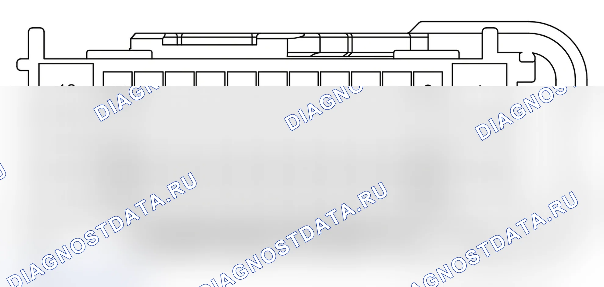 Распиновка разъёма F07-X02 — внешний вид и назначение контактов. Wey Lanshan I