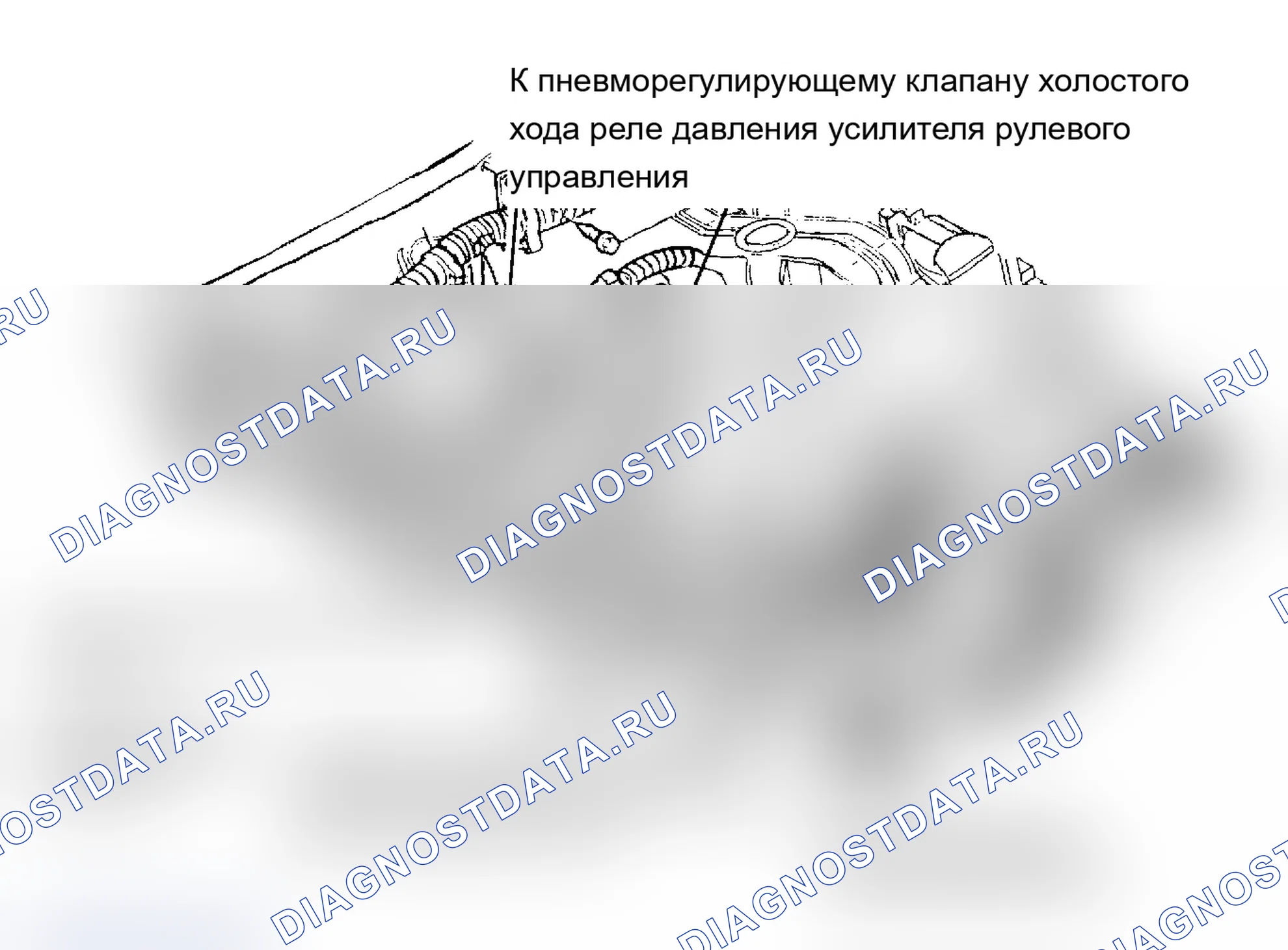 Рис. 3: Расположение компонентов (3 из 10). Chevrolet Celebrity I