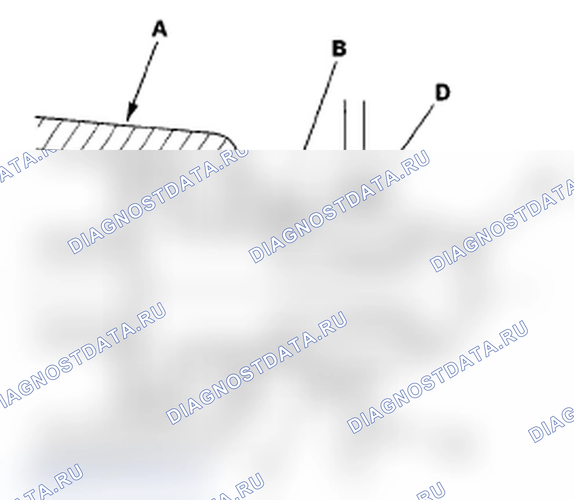Рис. 41: Обрезка стойка A. Acura RDX I
