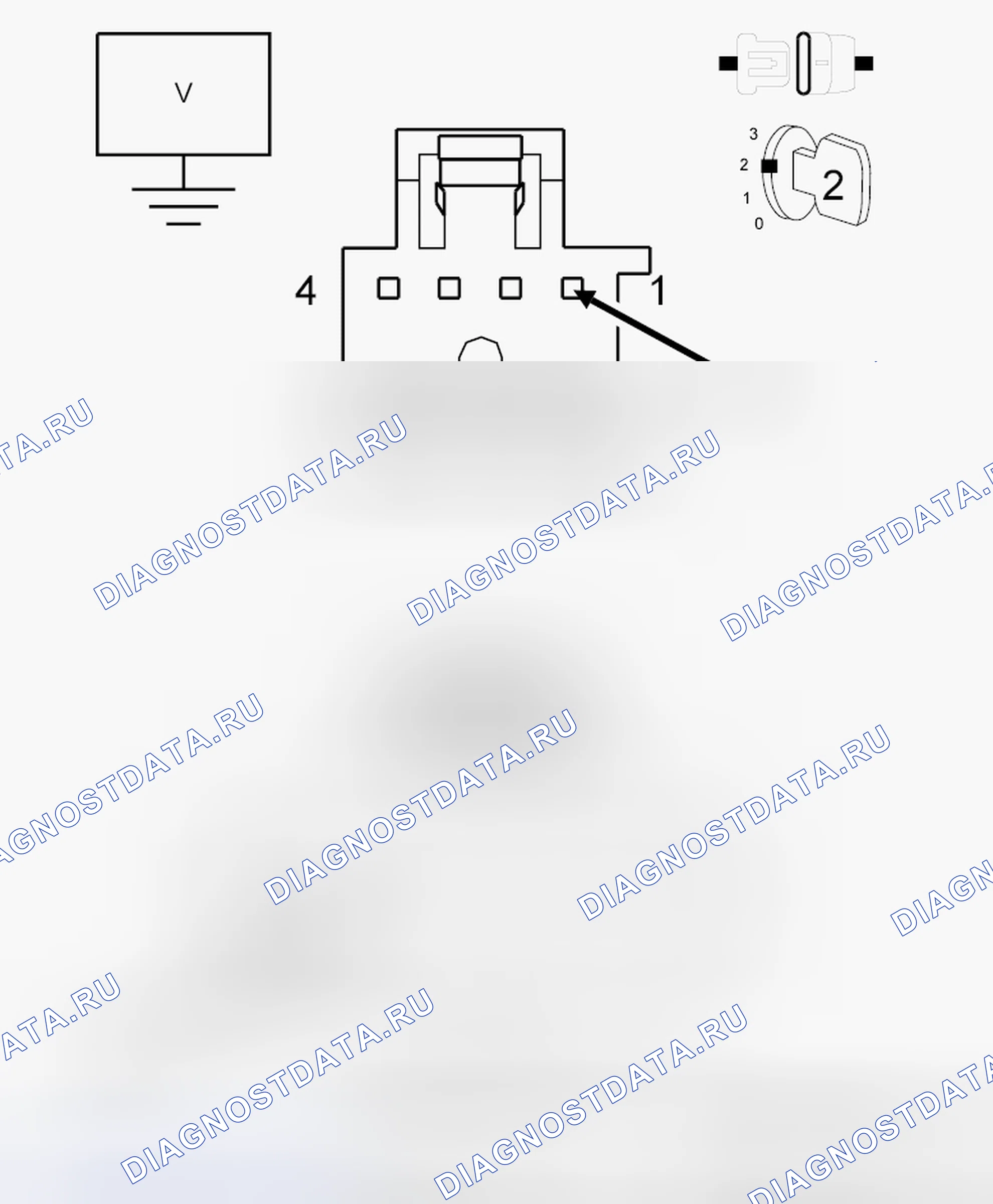 Рис. 44: ДИАГНОСТИЧЕСКИЙ ТЕСТ. Jeep Wrangler III