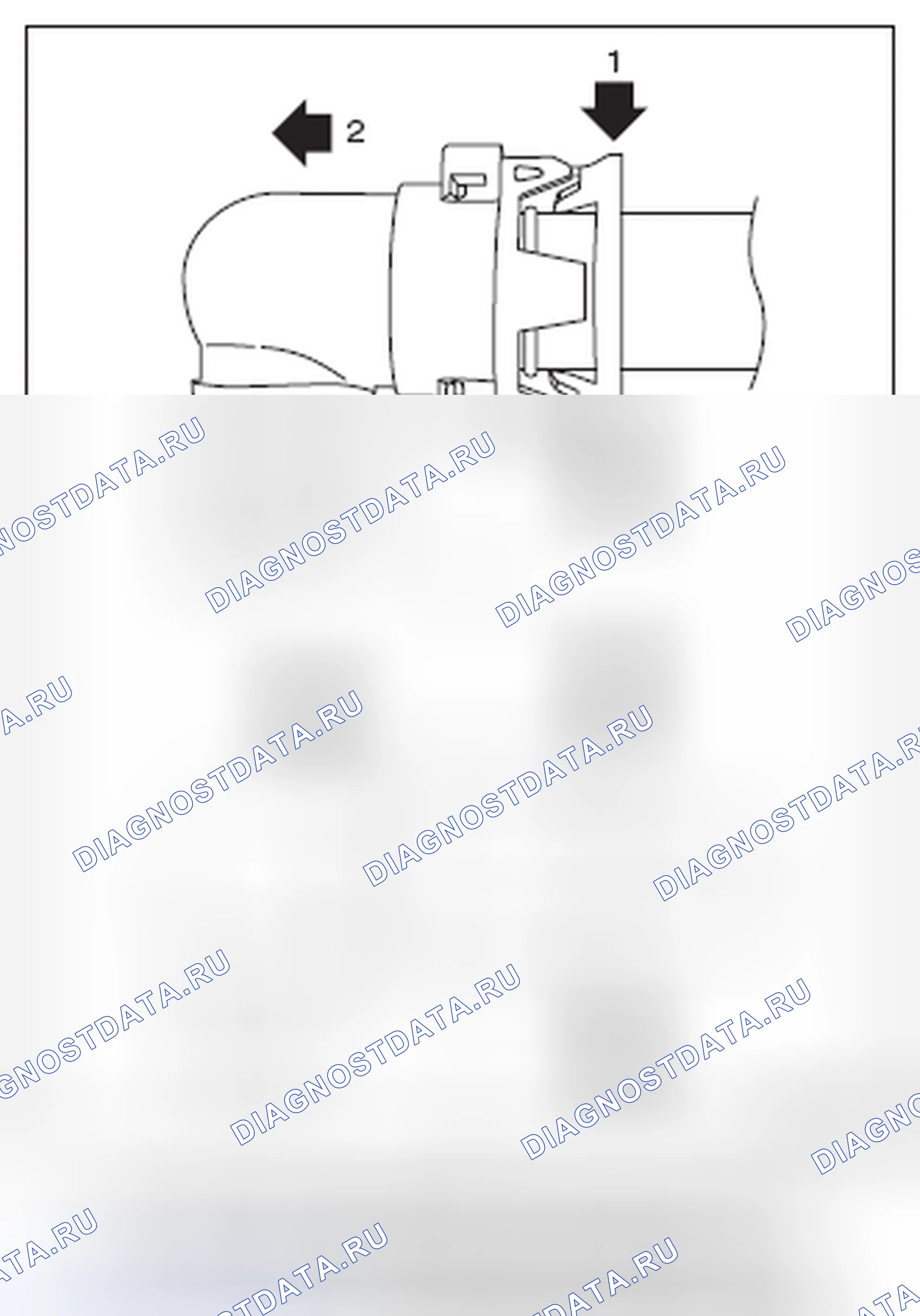 Рис. 83: ДЕМОНТАЖ. Subaru Legacy BM/BR рестайлинг