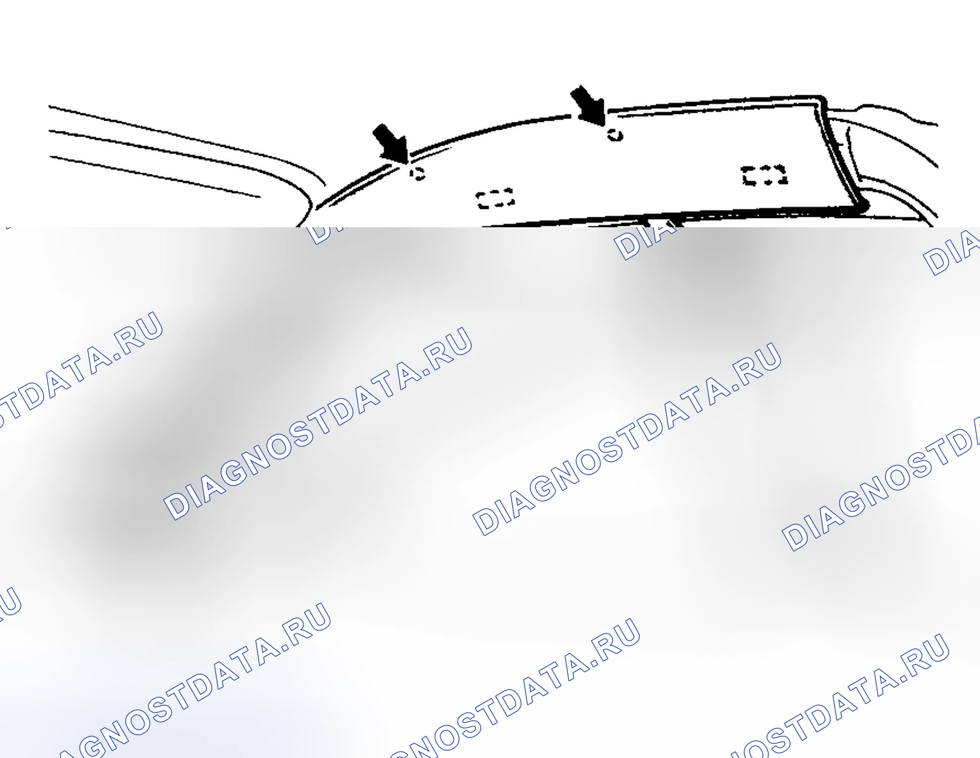 Рис. 33: Снятие облицовки передней стойки. Mazda MPV III