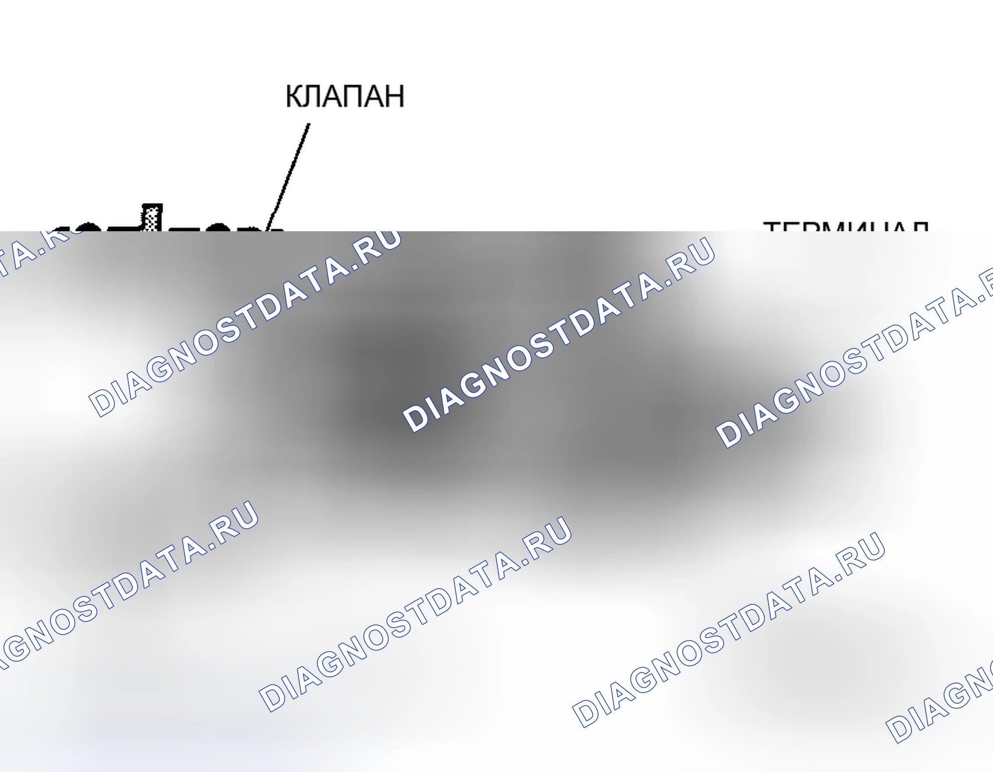 Рис. 47: Запорный клапан вентиляции канистры EVAP. Honda Pilot I рестайлинг