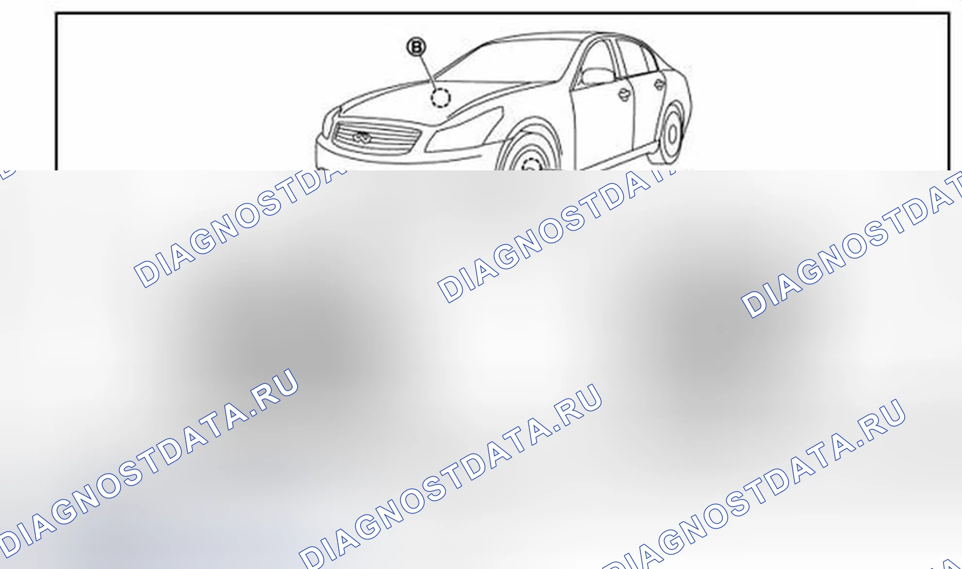 Рис. 100: Расположение компонентов. Infiniti G25 IV рестайлинг