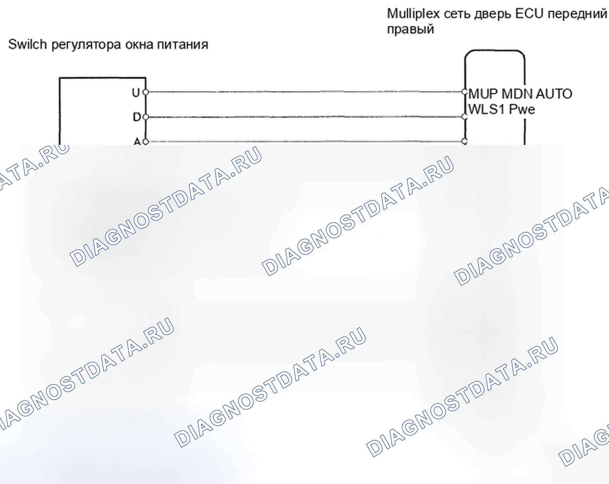 Рис. 4: электросхема. Honda CR-V VI