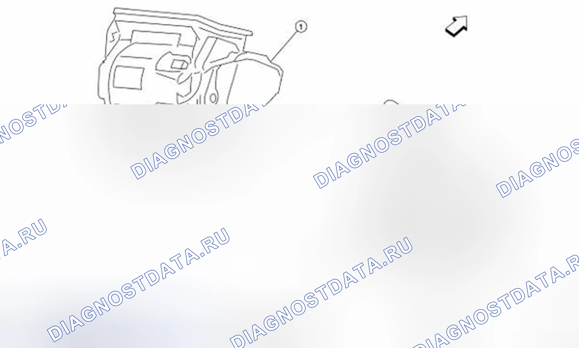 Рис. 138: Идентификация компонентов воздуходувного агрегата. Nissan Altima L32