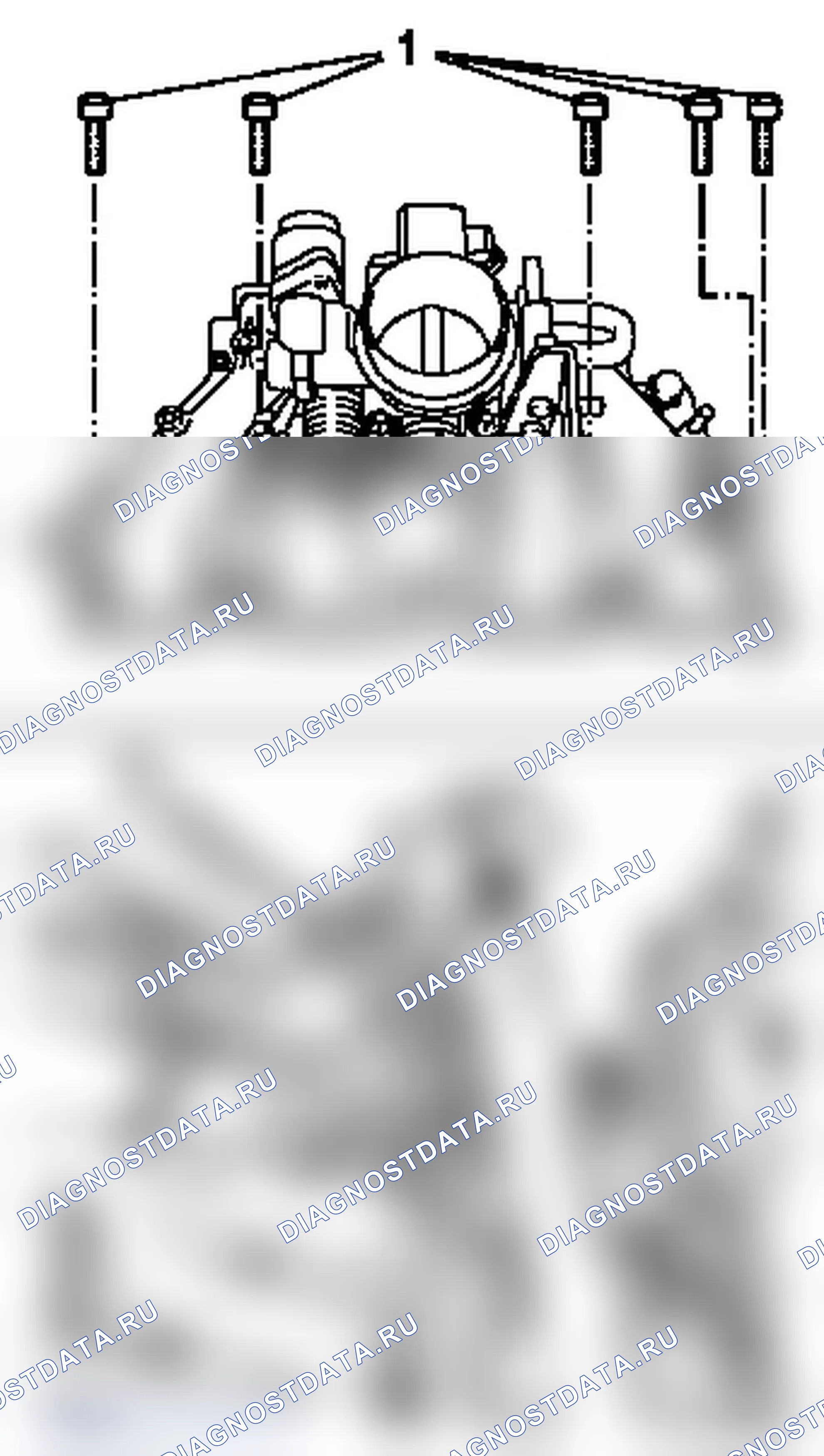 Демонтаж и установка головки цилиндров (X 16 XEL, Z 16 XE, Z 16 YNG). Opel Zafira A рестайлинг