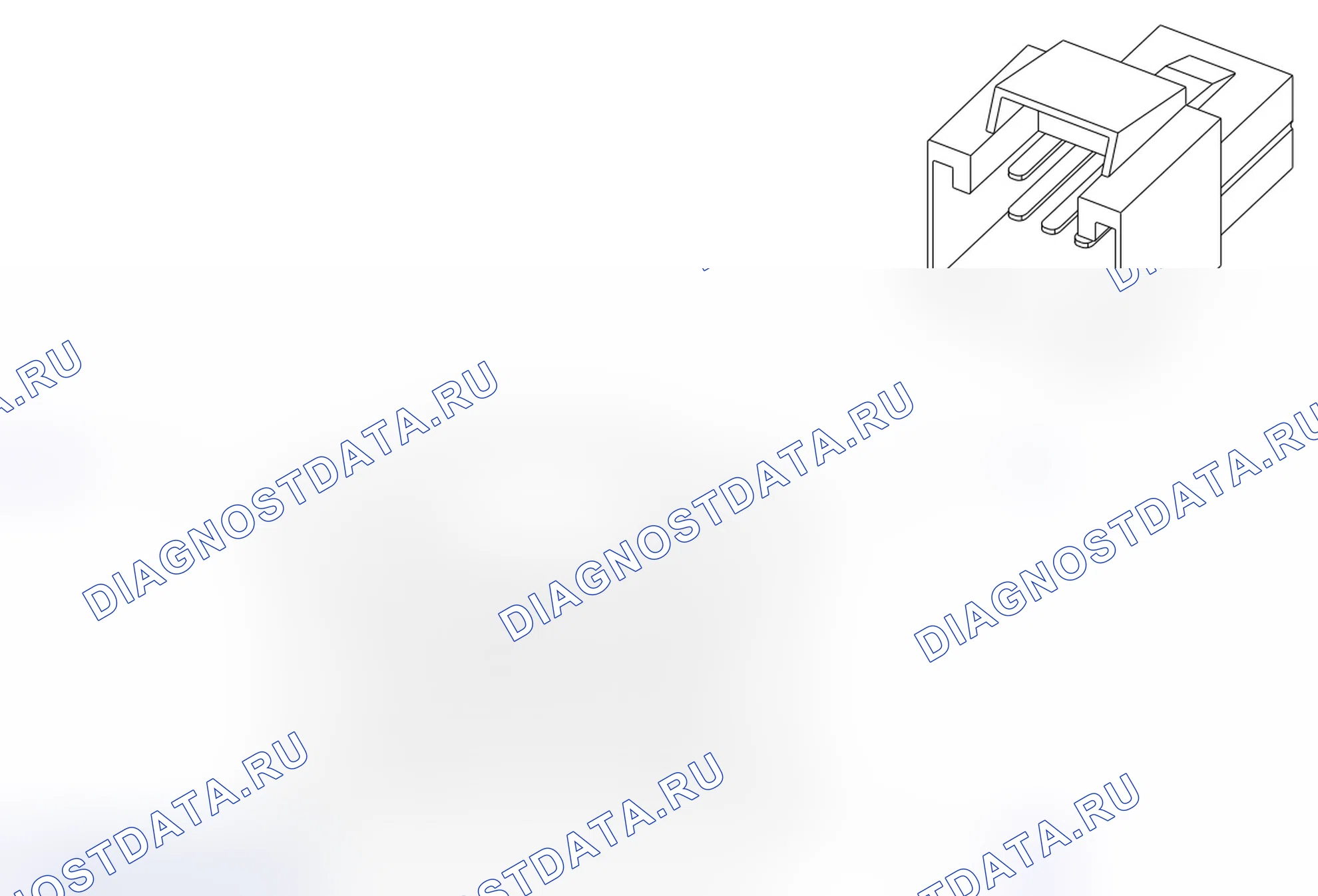 Распиновка разъёма M11D. Opel Agila B