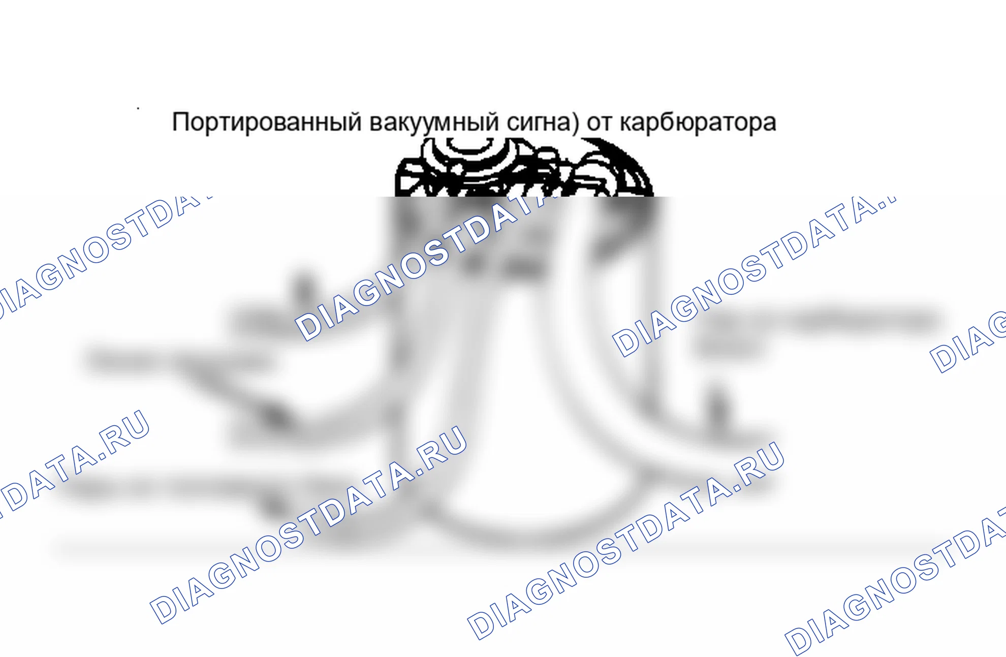 Рис. 27: Угольная канистра и вакуумные шланговые соединения (Concord, Eagle и Spirit показано; Альянс подобный). AMC Eagle I