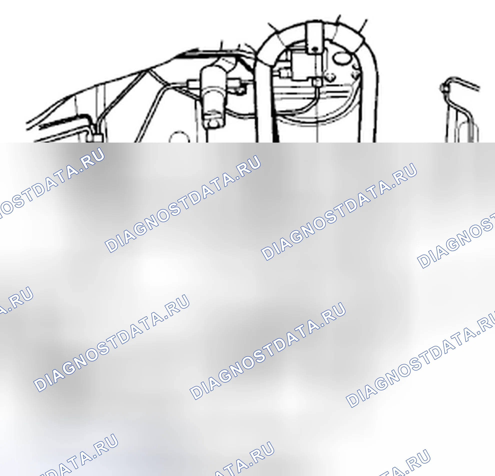 Рис. 1102: Замена запорного клапана вручную. Honda Civic VIII