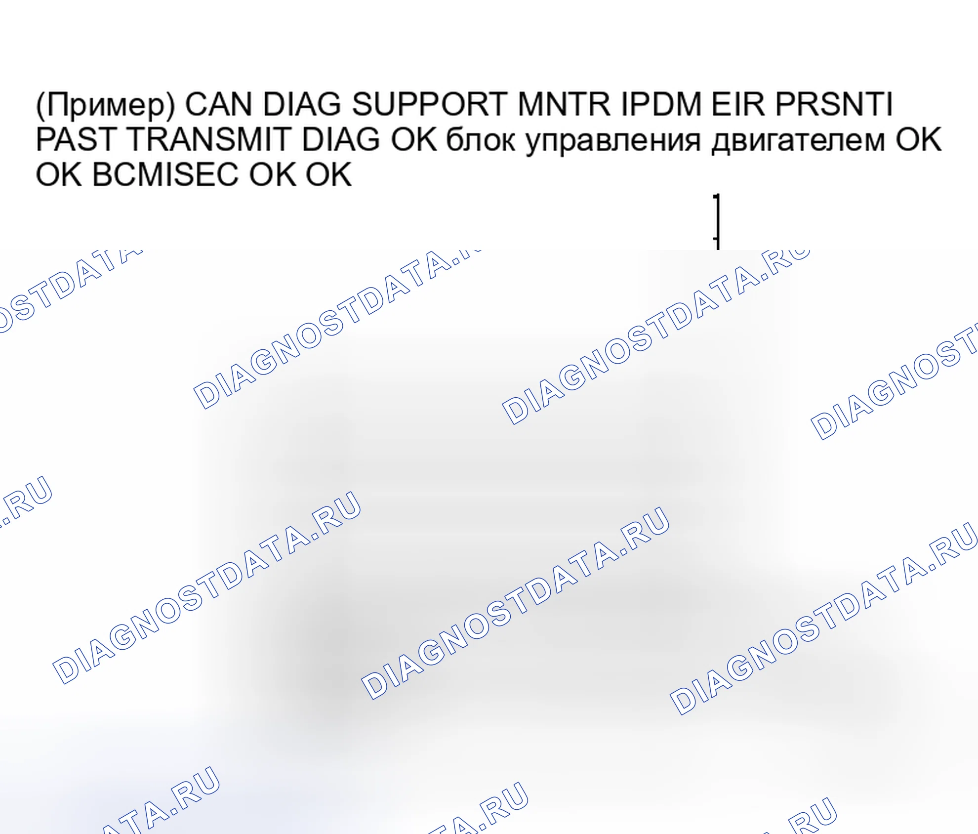 Рис. 27: ОПИСАНИЕ ЭКРАНА " CAN DIAG SUPPORT Mntr " ДЛЯ IPDM E / R. Honda N-WGN I