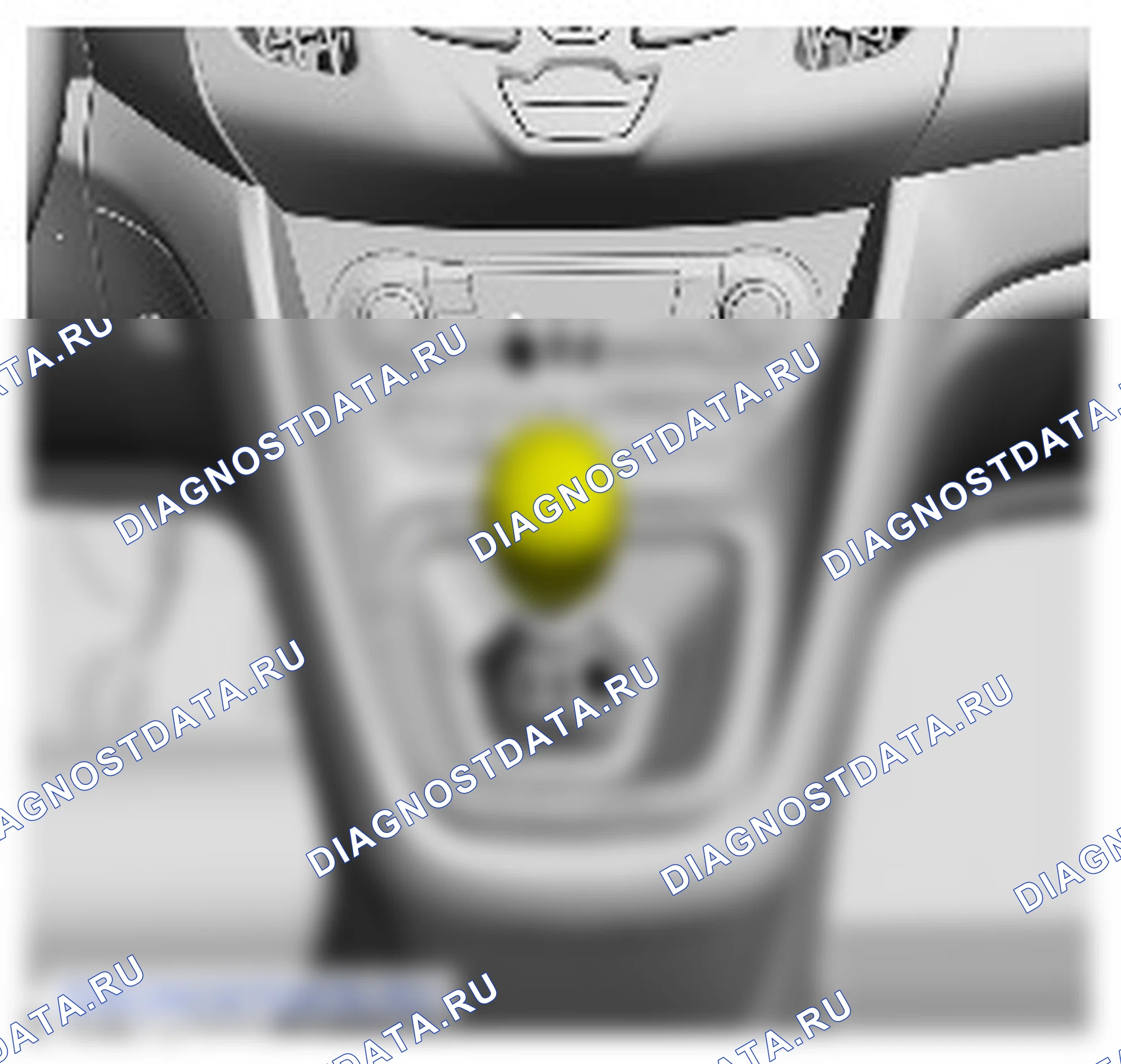Как снять и установить чехол рычага переключения передач. Ford Transit Connect II