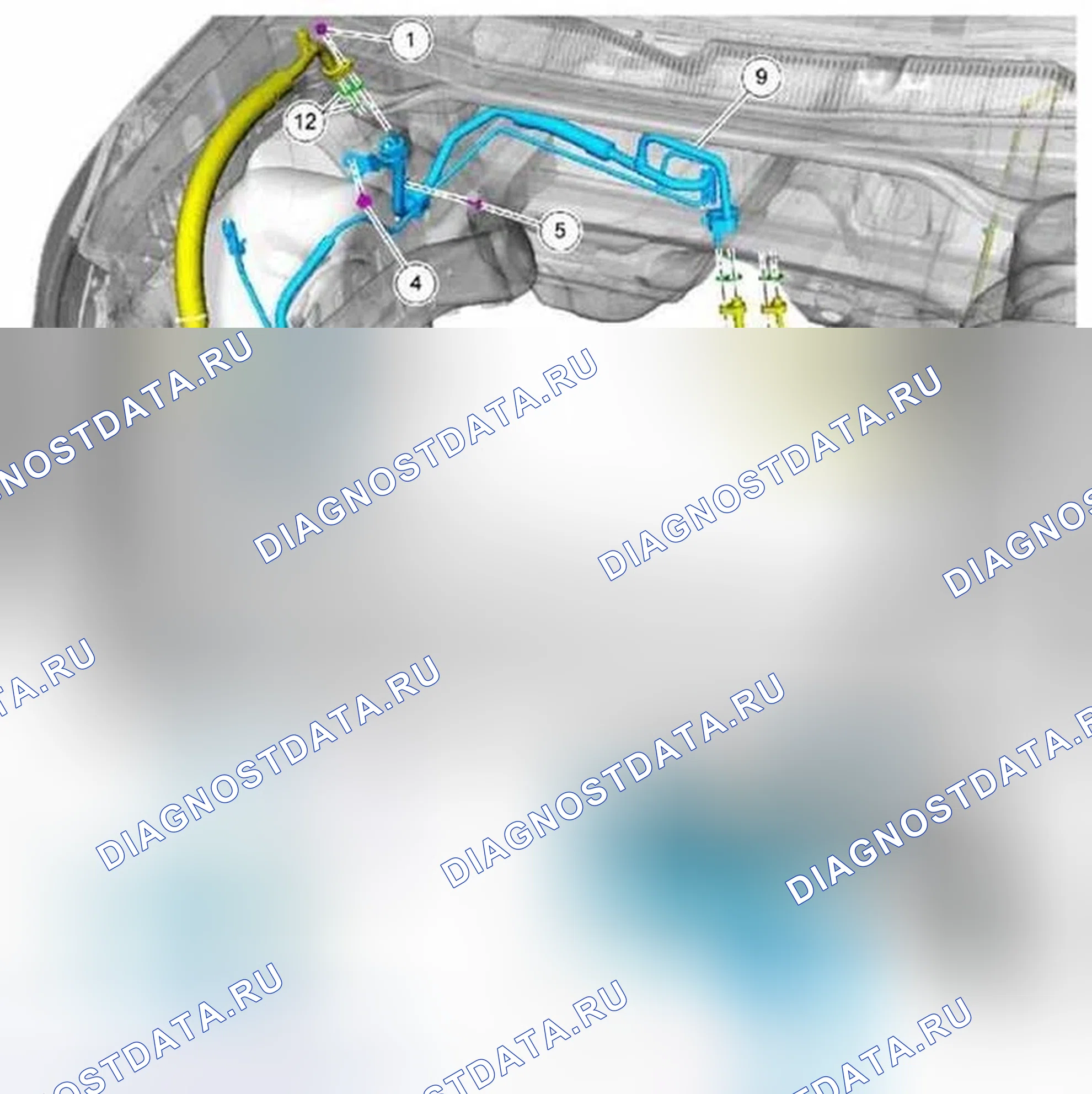 Рис. 126: Разнесенный вид. Ford Explorer V