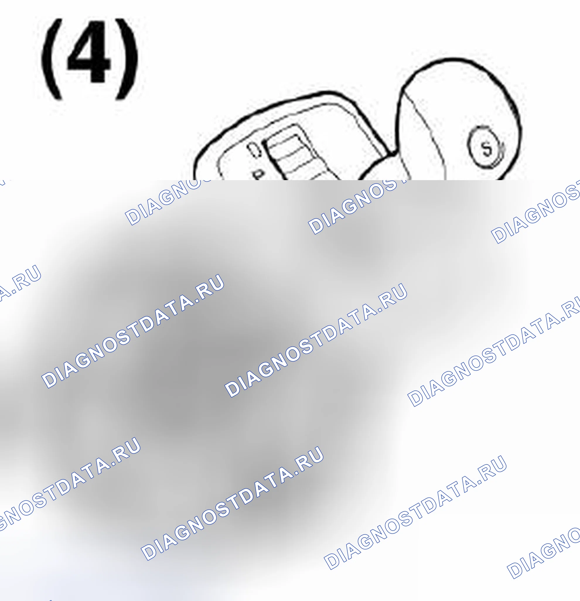 Рис. 457: P0734; зубчатое колесо 4, неисправное передаточное число. Kia Picanto III