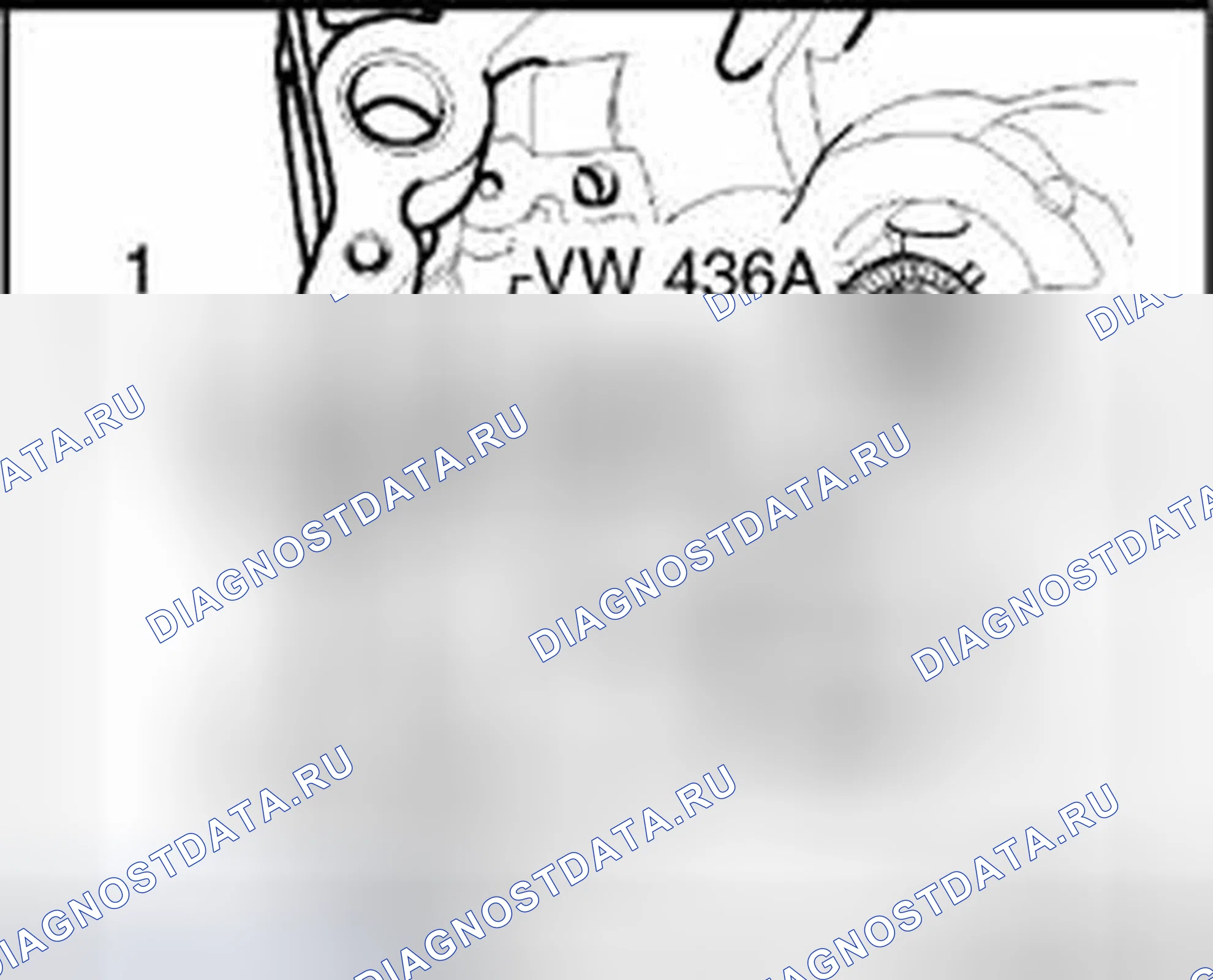Рис. 543: Выталкивание уплотнительных пробок. Audi TT 8N