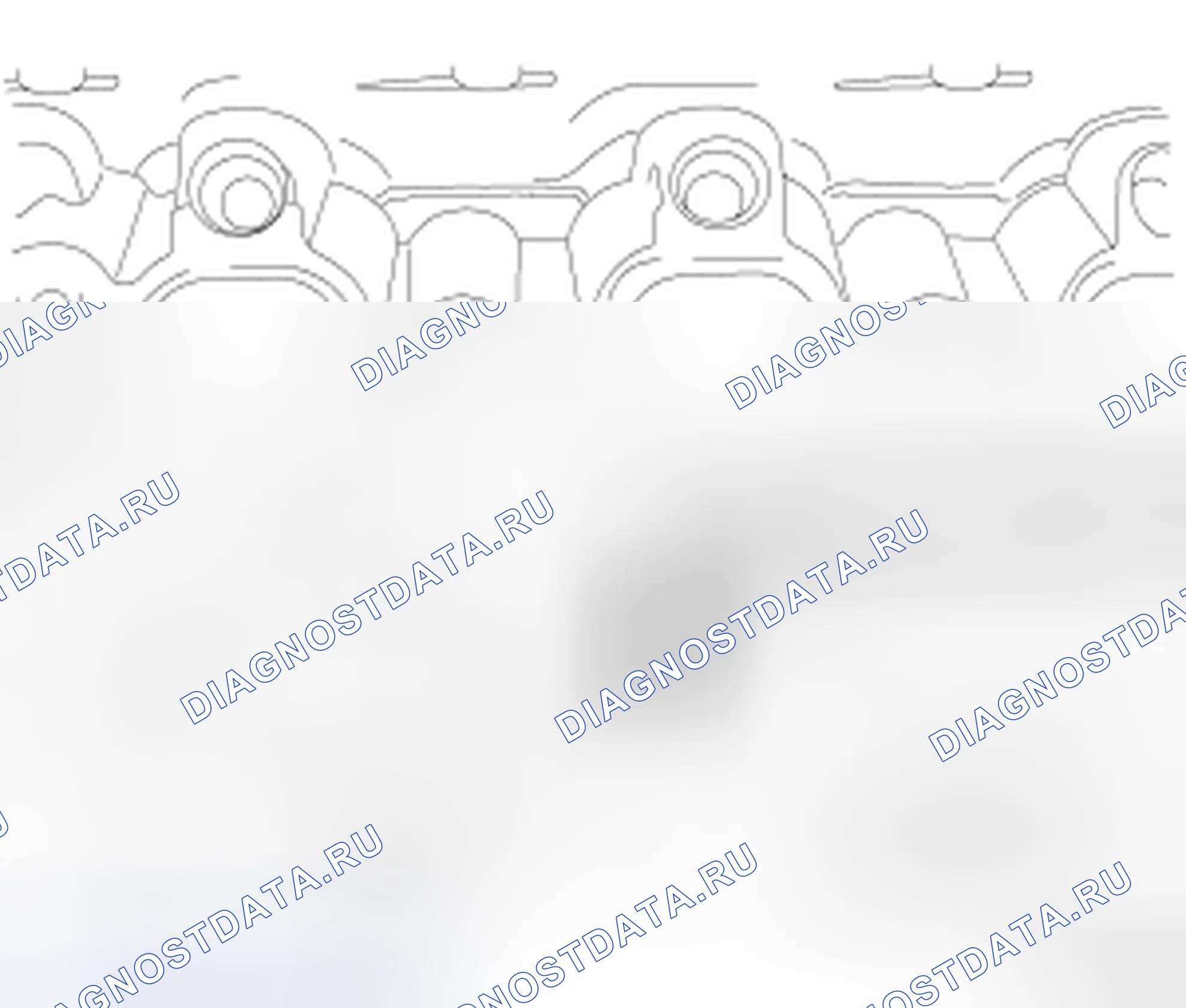 Рис. 18: ДАТЧИК - Детонация - 4.0л. Chrysler Town & Country V