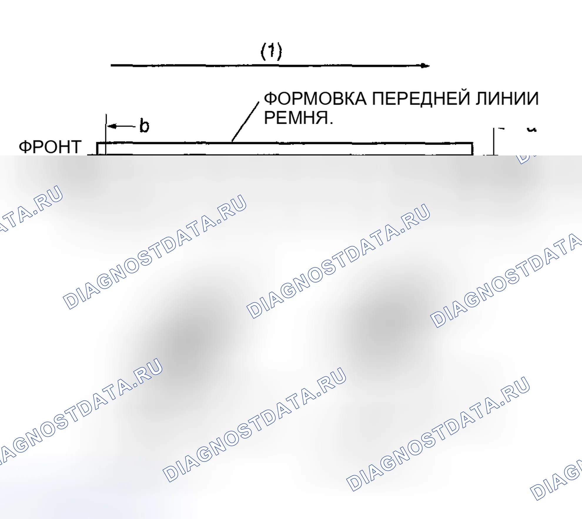Рис. 15: ПЕРЕДНЯЯ ФОРМОВОЧНАЯ УСТАНОВКА BELTLINE. Honda CR-V I рестайлинг