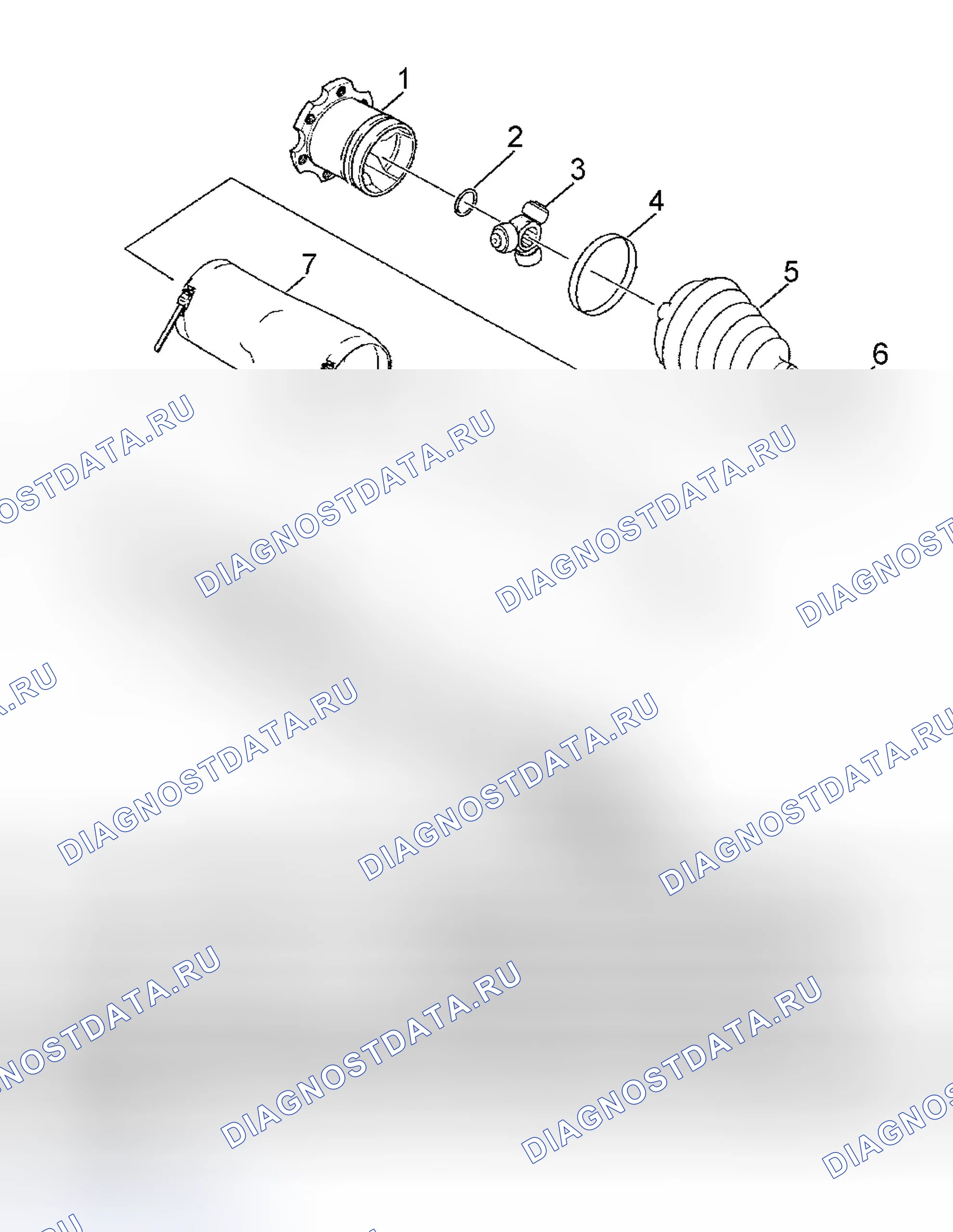 Рис. 20: РАСПОЛОЖЕНИЕ КОМПОНЕНТОВ. GMC Sierra 2500 