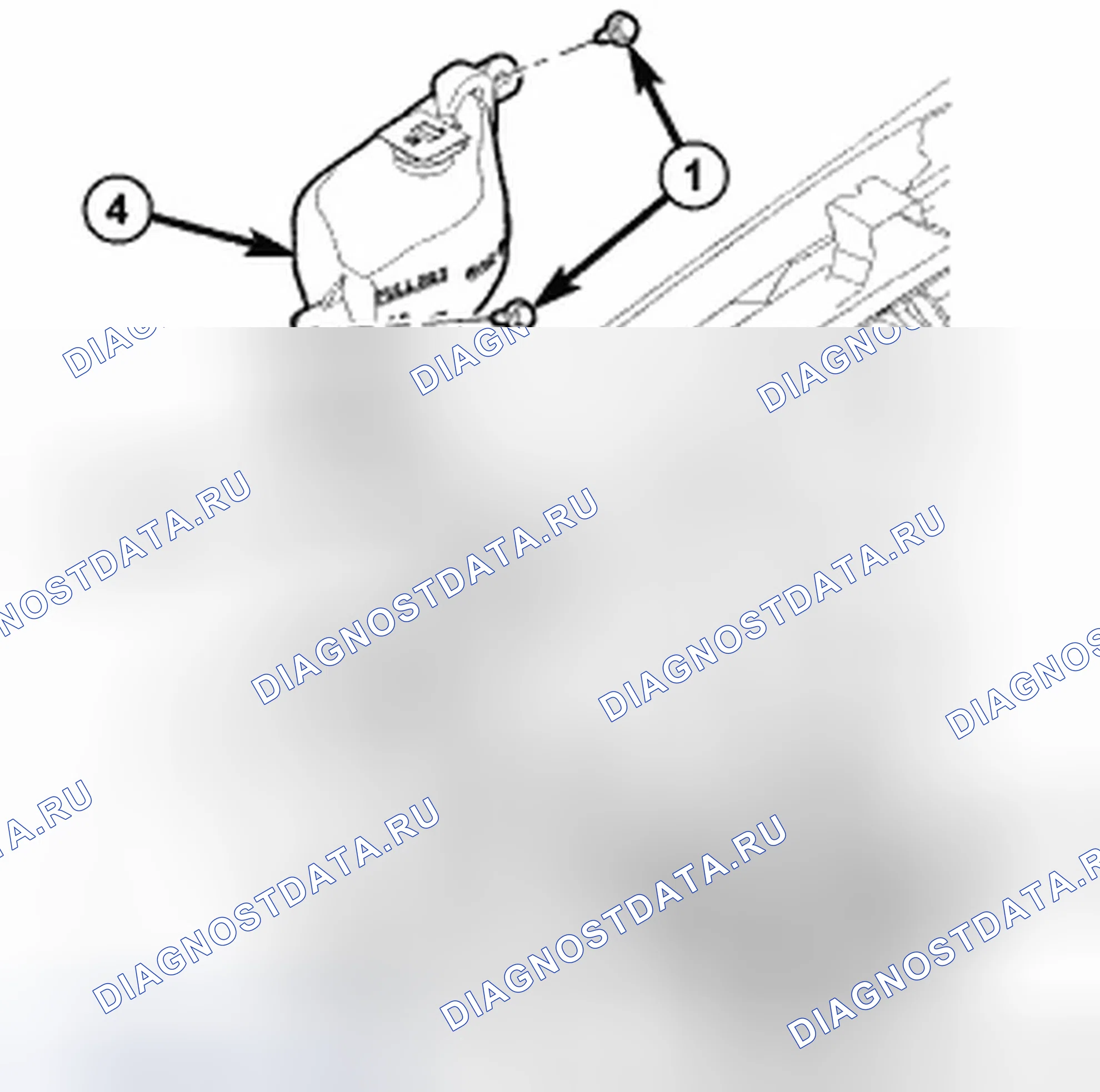 Рис. 27: БЕЗНАПОРНАЯ СИСТЕМА. Dodge Avenger II