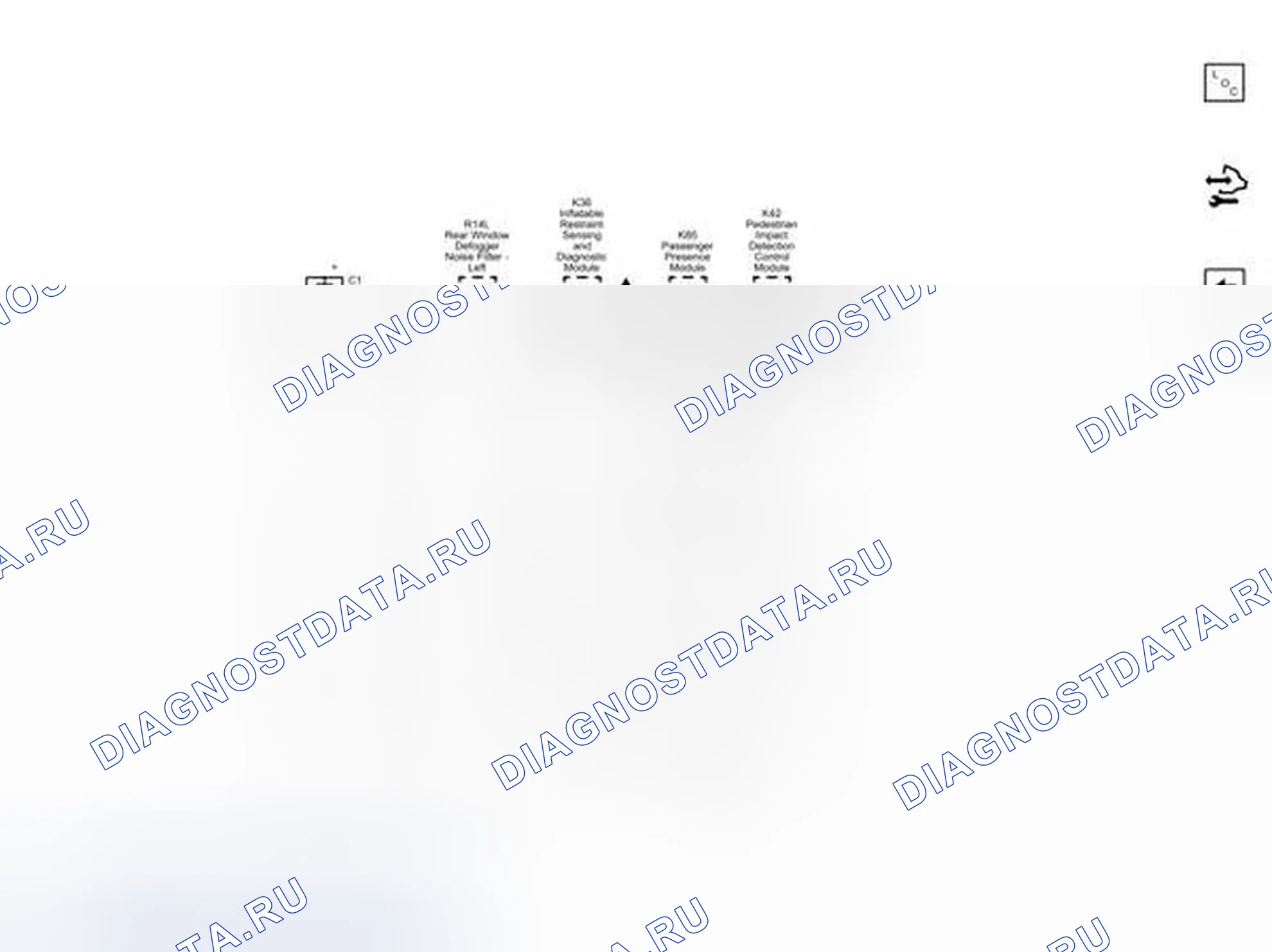 Рис. 124: G205, G306, G400 и G404. Cadillac ATS I