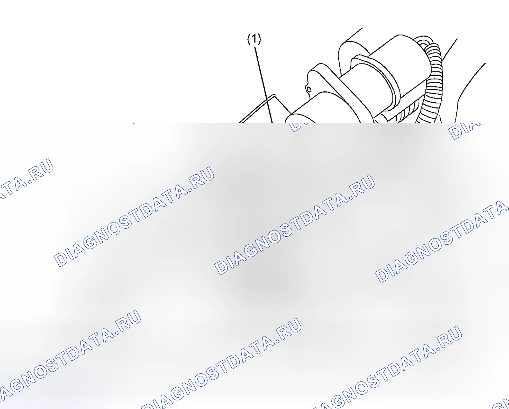 Рис. 33: ДАТЧИК АБСОЛЮТНОГО ДАВЛЕНИЯ впускной коллектор. Subaru Outback BP