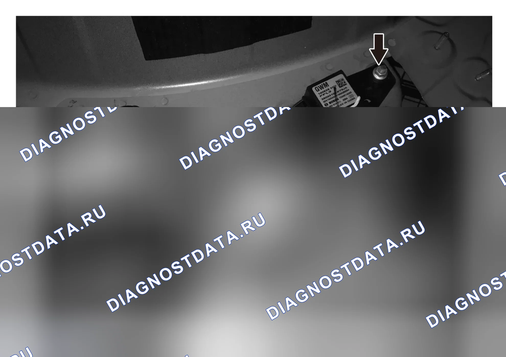 Как снять и установить контроллер радара системы предотвращения столкновений — Wey P8. Wey P8 I
