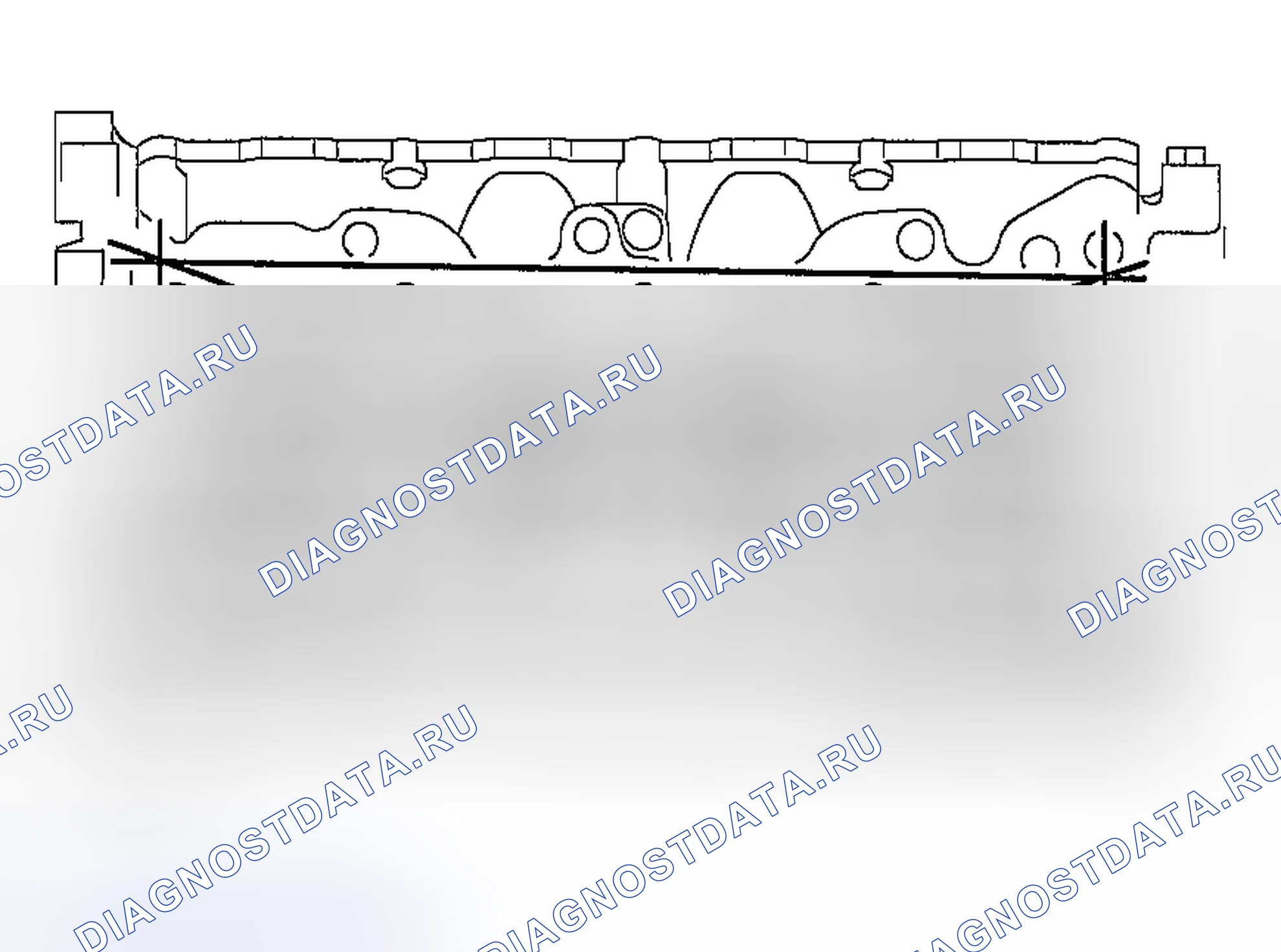 Рис. 62: ОСМОТР ГОЛОВКИ ЦИЛИНДРОВ. Honda CR-V IV рестайлинг