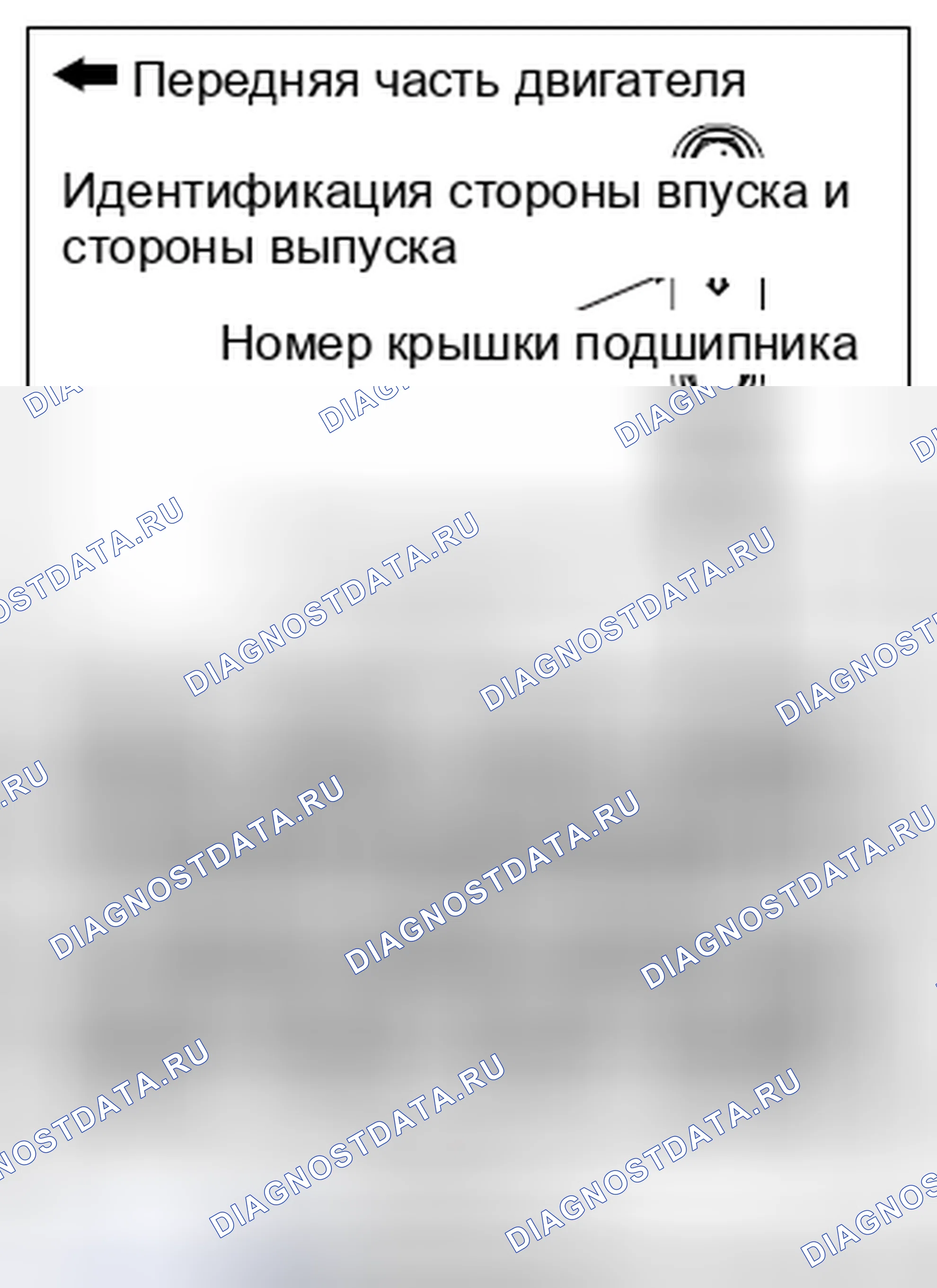Рис. 32: >> D <<КРЫШКА УПОРНОГО ПОДШИПНИКА РАСПРЕДЕЛИТЕЛЬНОГО ВАЛА/КРЫШКА ПОДШИПНИКА РАСПРЕДЕЛИТЕЛЬНОГО ВАЛА/КРЫШКА ПОДШИПНИКА РАСПРЕДЕЛИТЕЛЬНОГО ВАЛА ПОДАЧИ МАСЛА/B. Mitsubishi Lancer Ralliart X рестайлинг