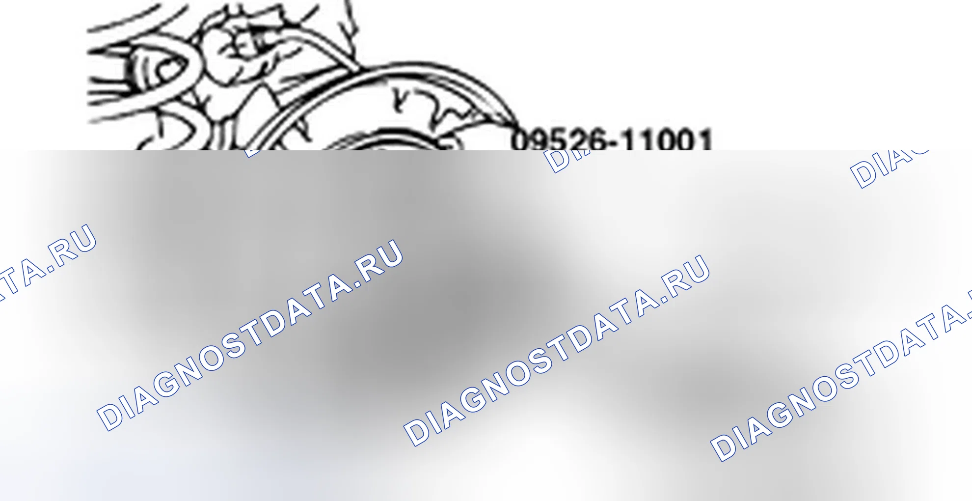 Снятие заднего держателя дифференциала. Hyundai H-1 A1