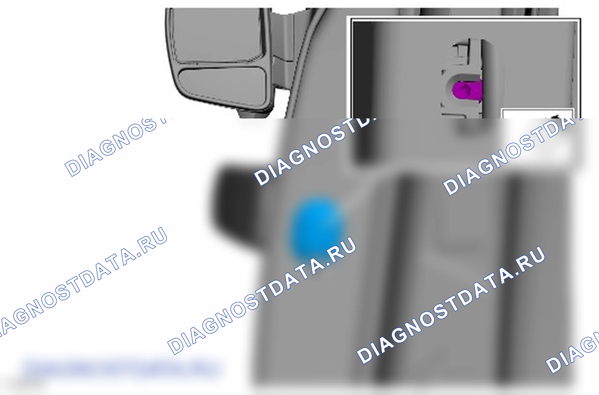 Как снять и установить наружную ручку передней двери. Ford Transit Custom I