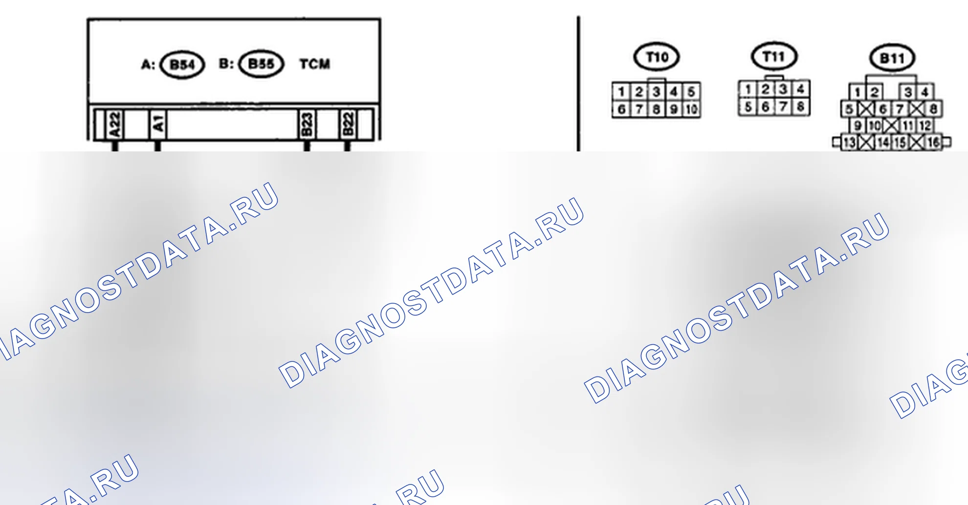 Рис. 716: электросхема. Subaru Outback BP рестайлинг