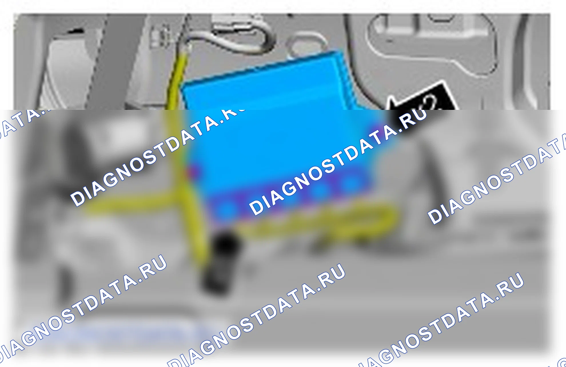 Как снять и установить модуль бесключевого входа (KVM). Ford Grand C-MAX II