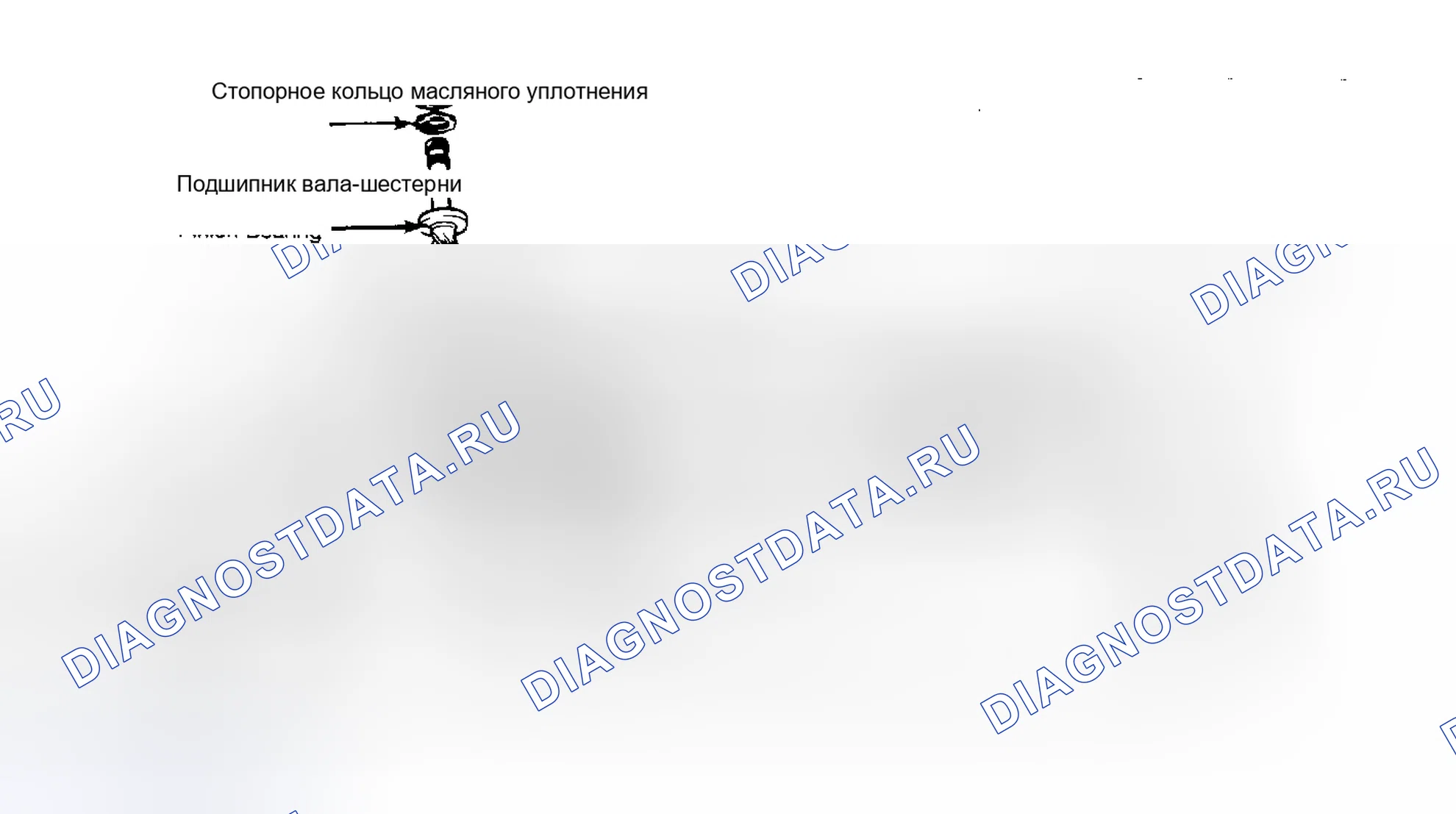Рис. 1: ОПИСАНИЕ рулевого управления. Mazda MPV III
