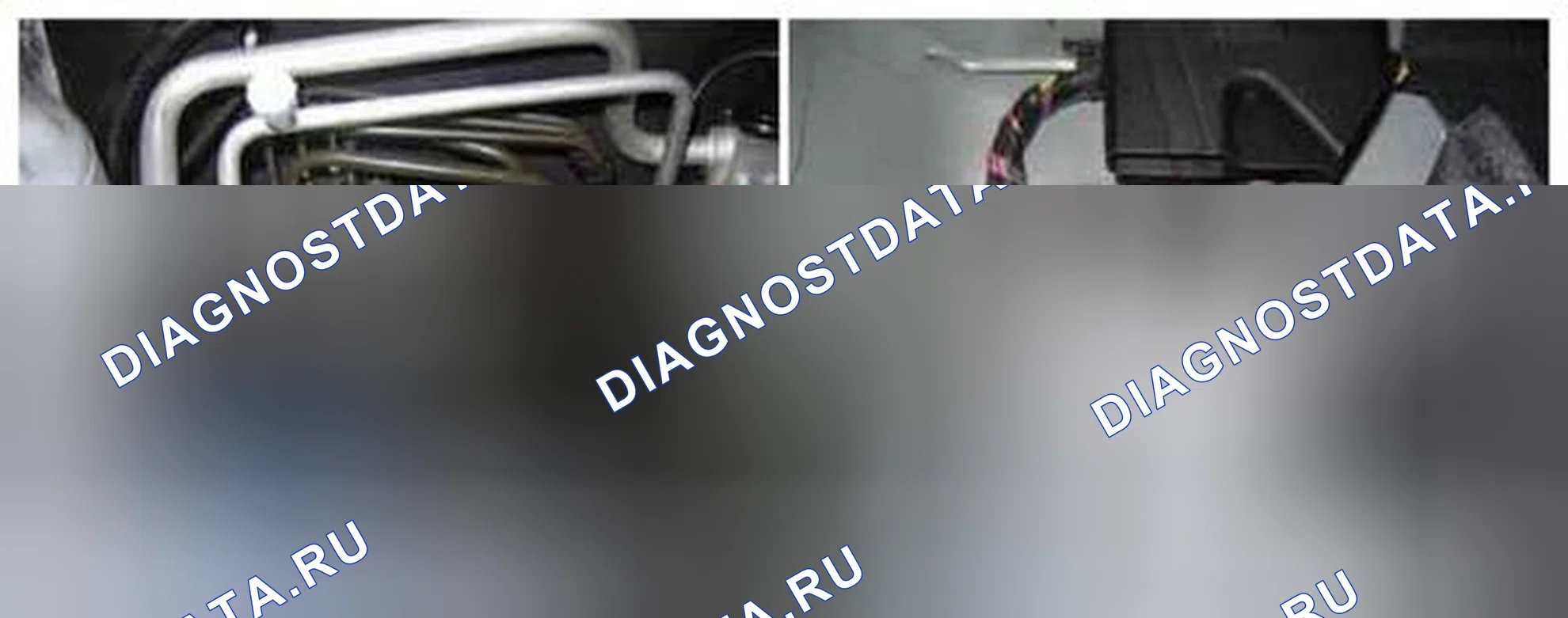 Рис. 203: Расположение компонентов. BMW 6 серия F06/F13/F12