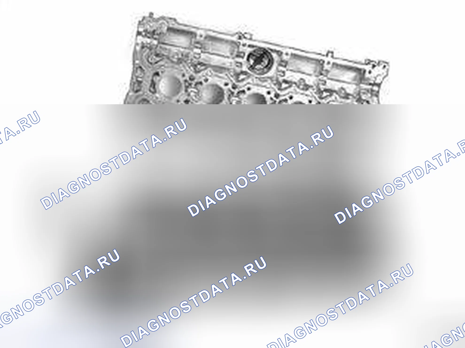Рис. 57: Очистить поверхности прокладки. Volvo C70 I