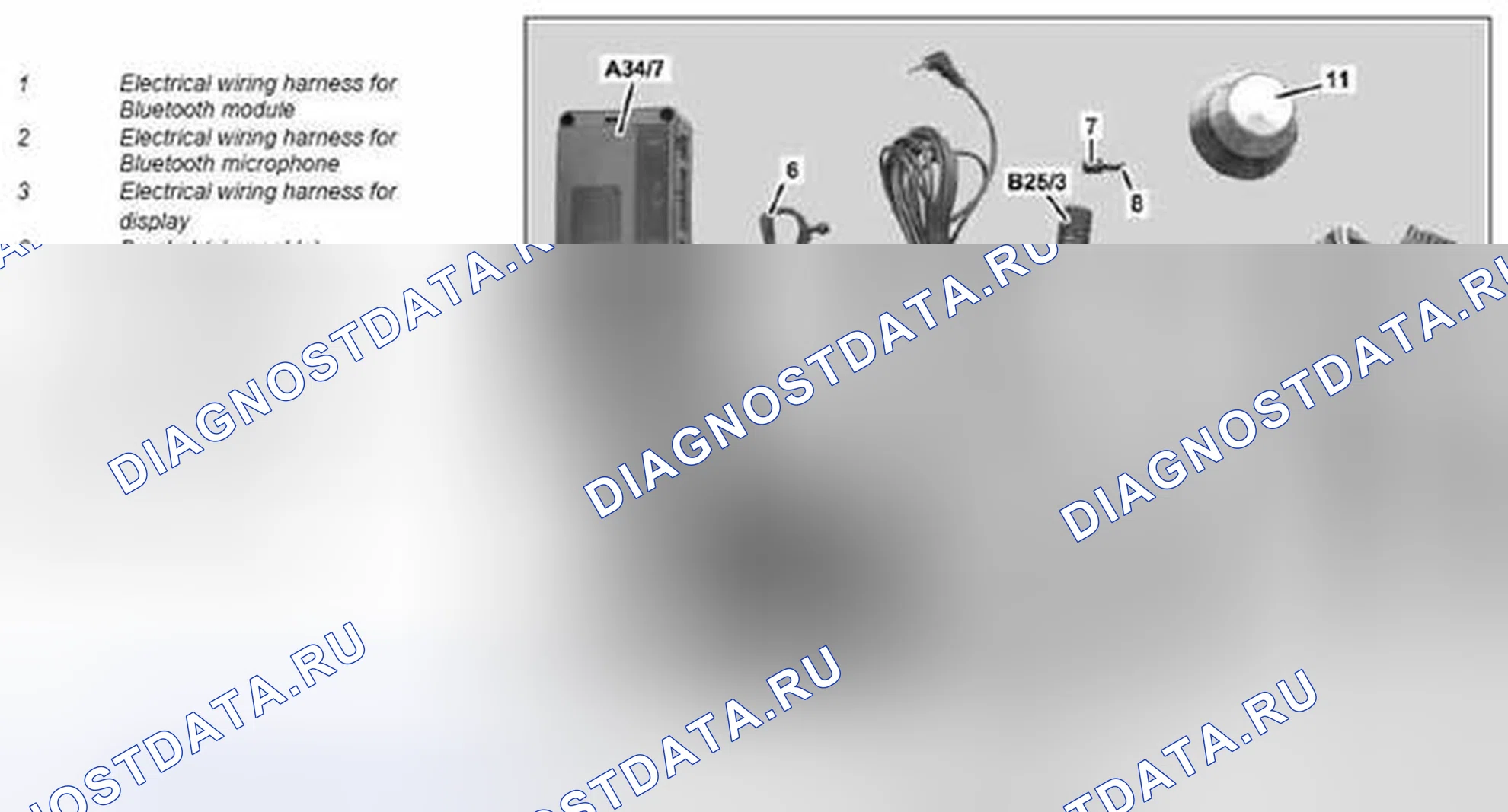 Рис. 274: Модифицированное переговорное оборудование для громкой связи - AZ82.70-P-0005MCD. Kia Soul I