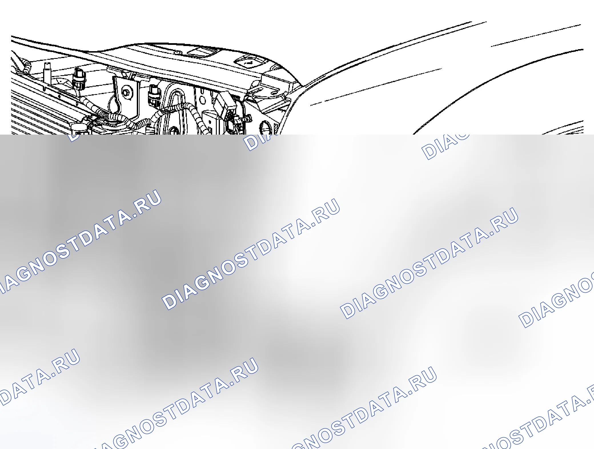 Рис. 17: Замена резисторов дневных ходовых огней (DRL). Kia Rio I