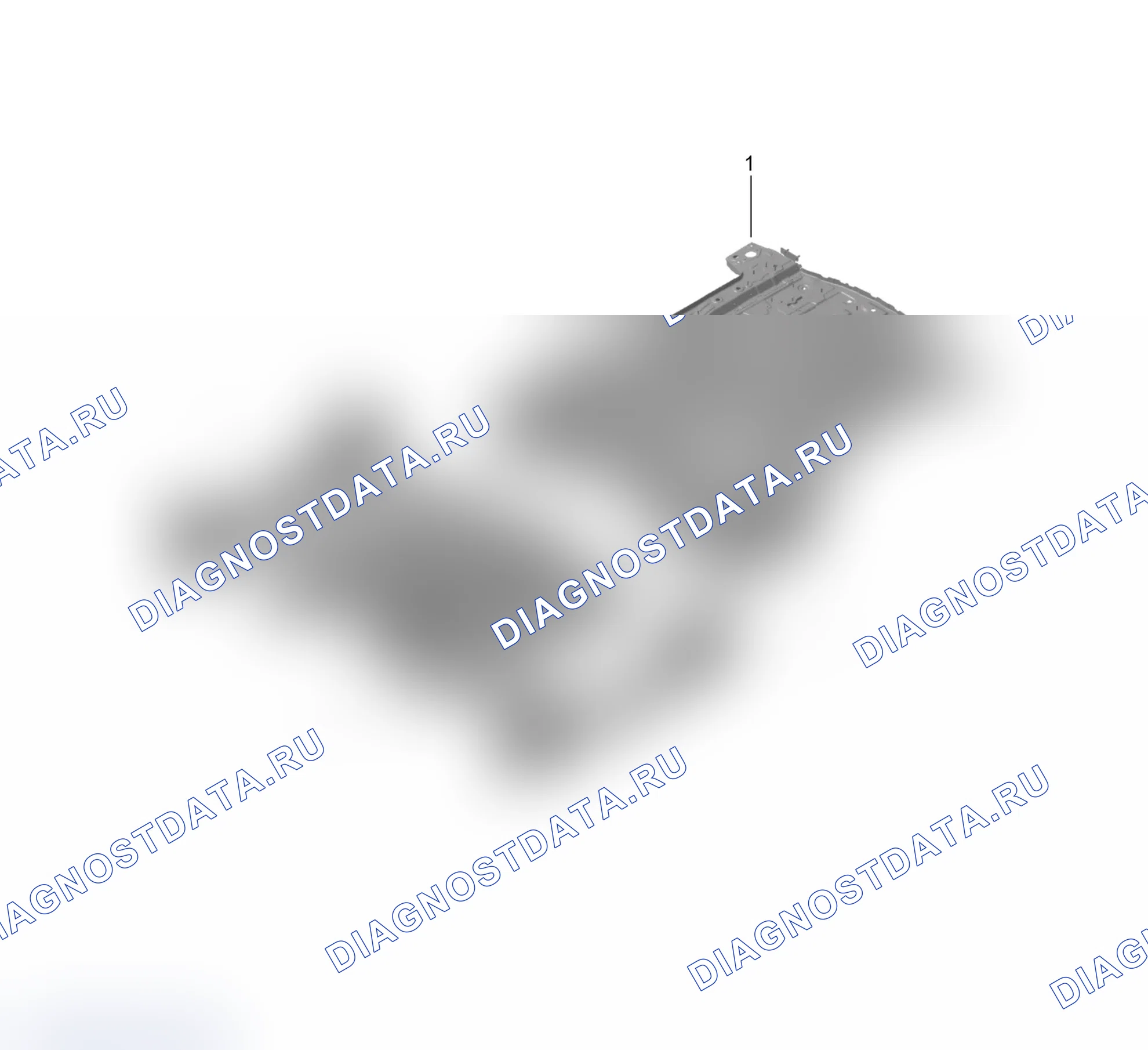 Панель пола — Haval Dargo. Haval Dargo II