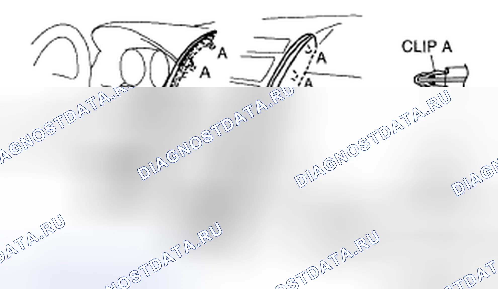 Рис. 38: ДЕМОНТАЖ / МОНТАЖ ДЕКОРАТИВНОЙ ПАНЕЛИ. Mazda CX-9 I