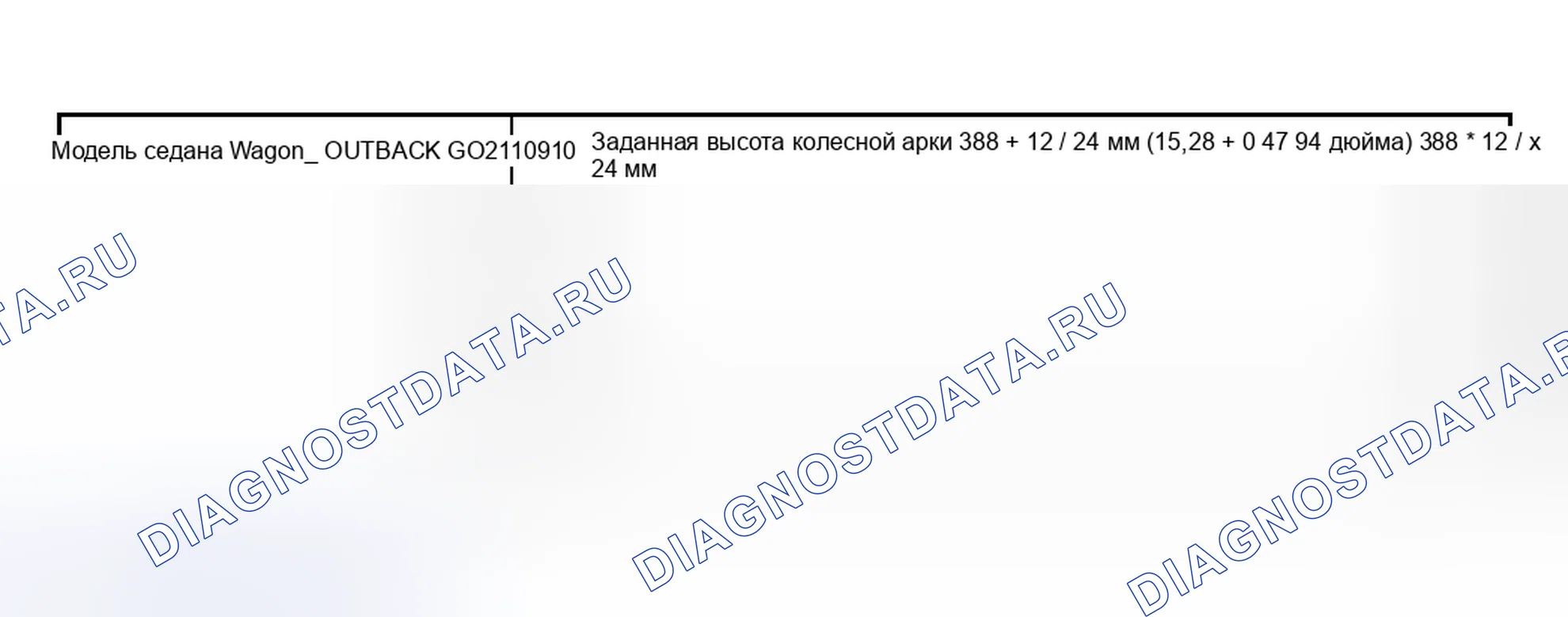 Рис. 8. Subaru Outback BH