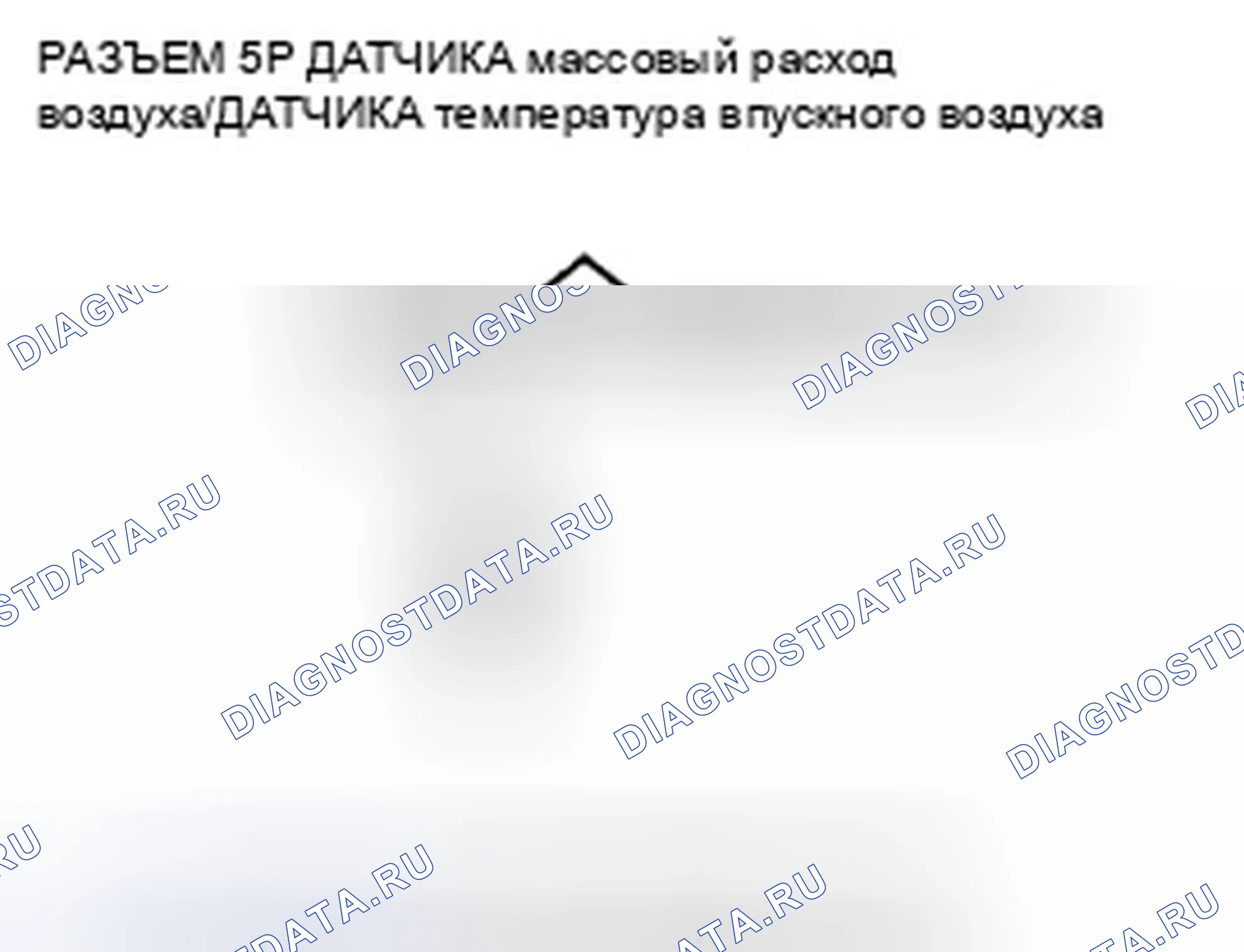 Рис. 76: P0112 расшифровка кода ошибки: низкое напряжение цепи датчика температура впускного воздуха. Honda Fit GE
