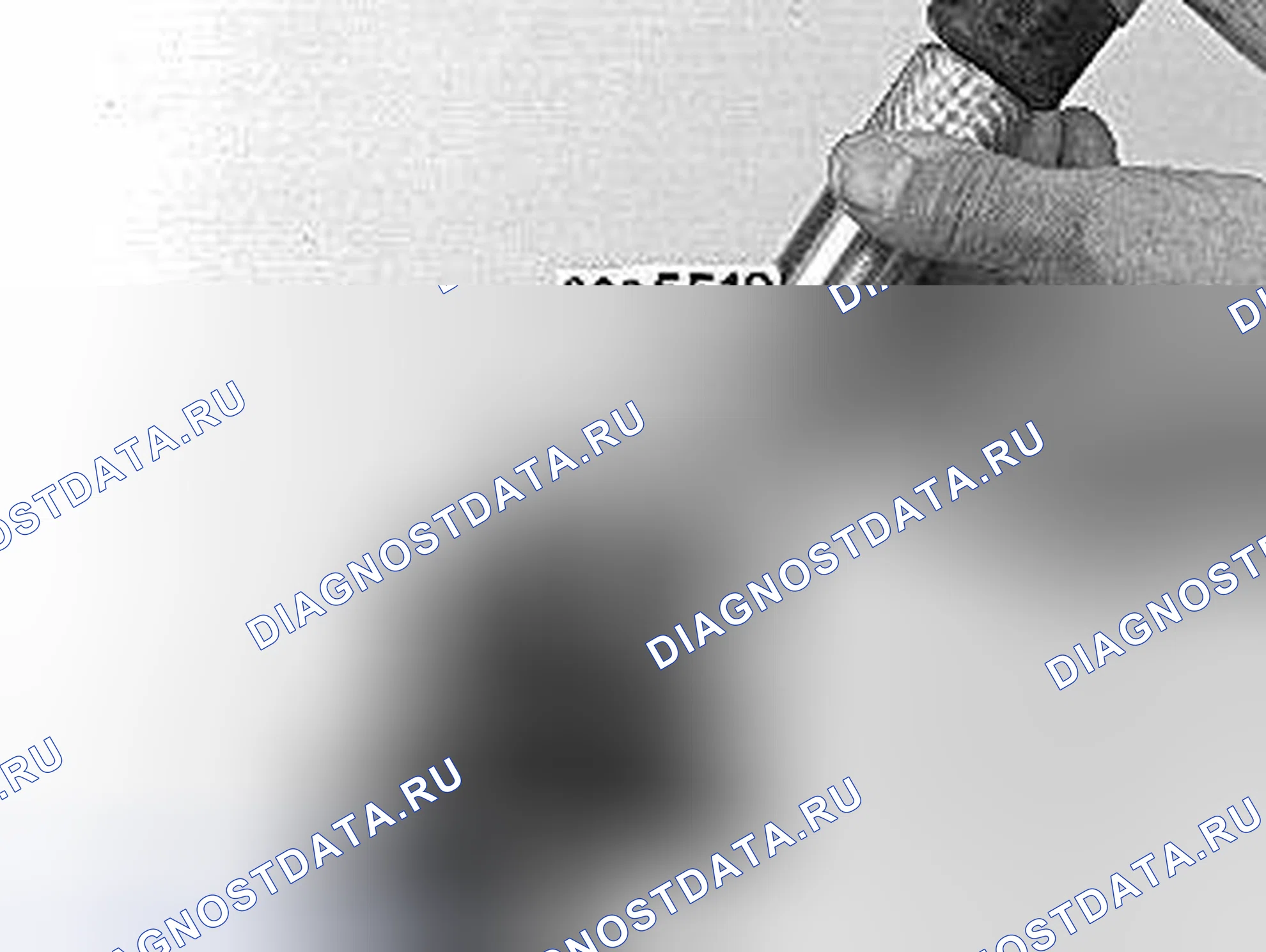 Рис. 57: Установка ботинка и штатива. Volvo S40 I рестайлинг