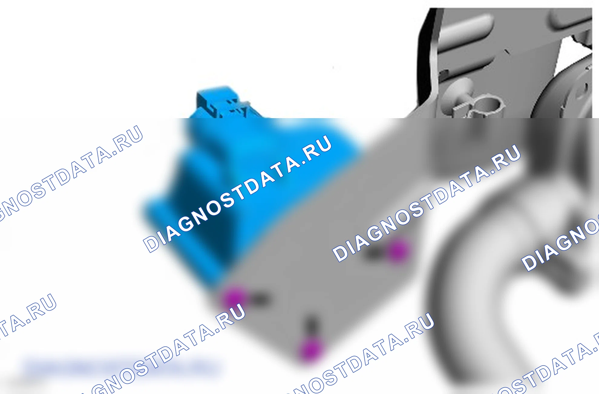 Как снять и установить насос охлаждающей жидкости дополнительного топливного подогревателя. Ford Transit VIII